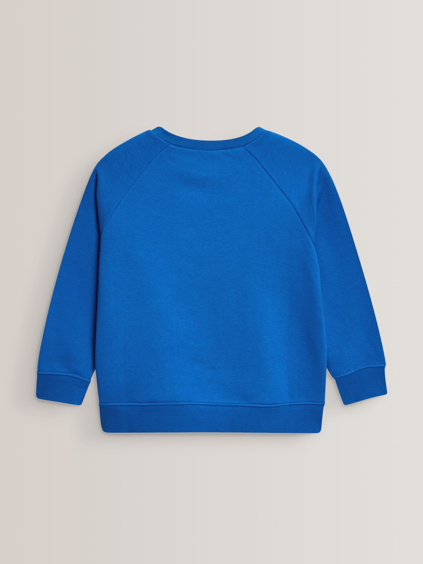 Blue Crew Neck School Sweater (3-17yrs)