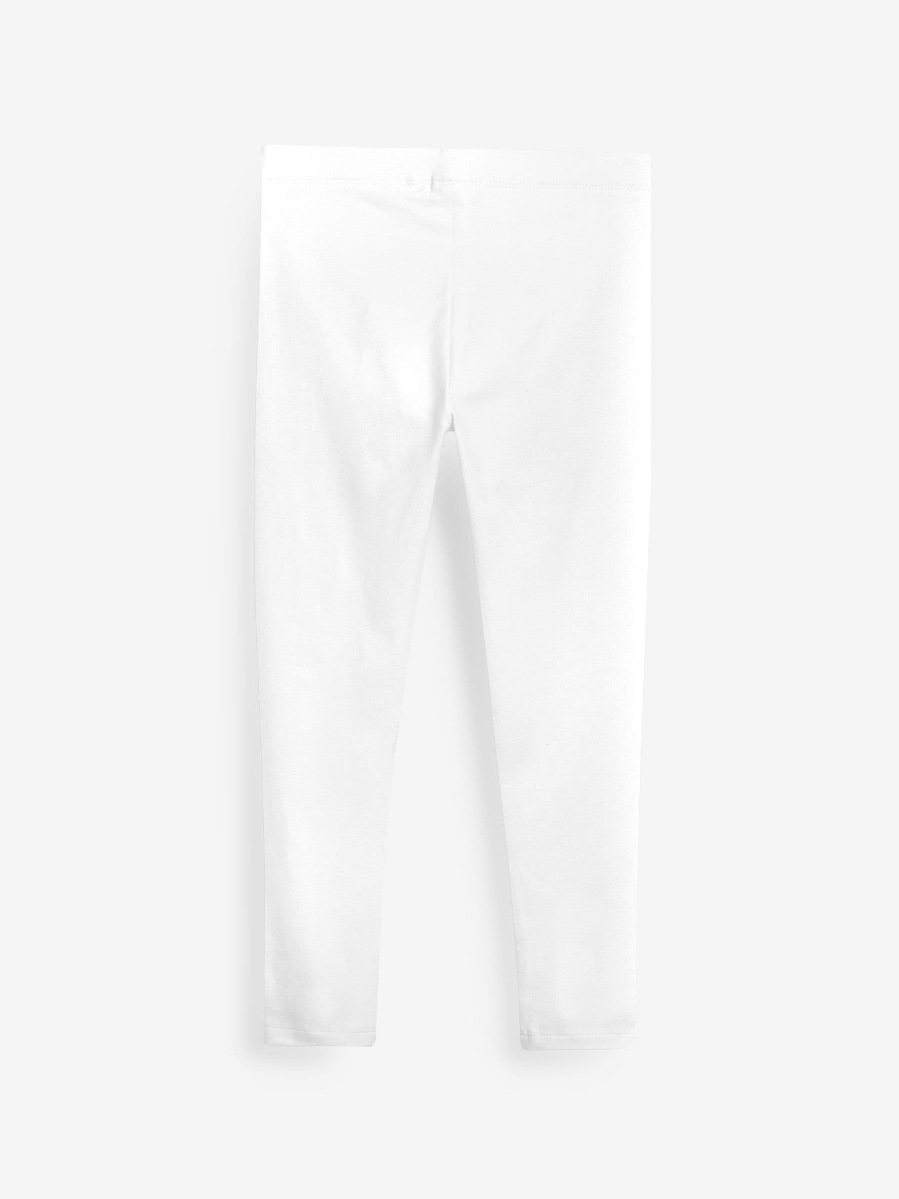 White Regular Fit Leggings (3-16yrs)