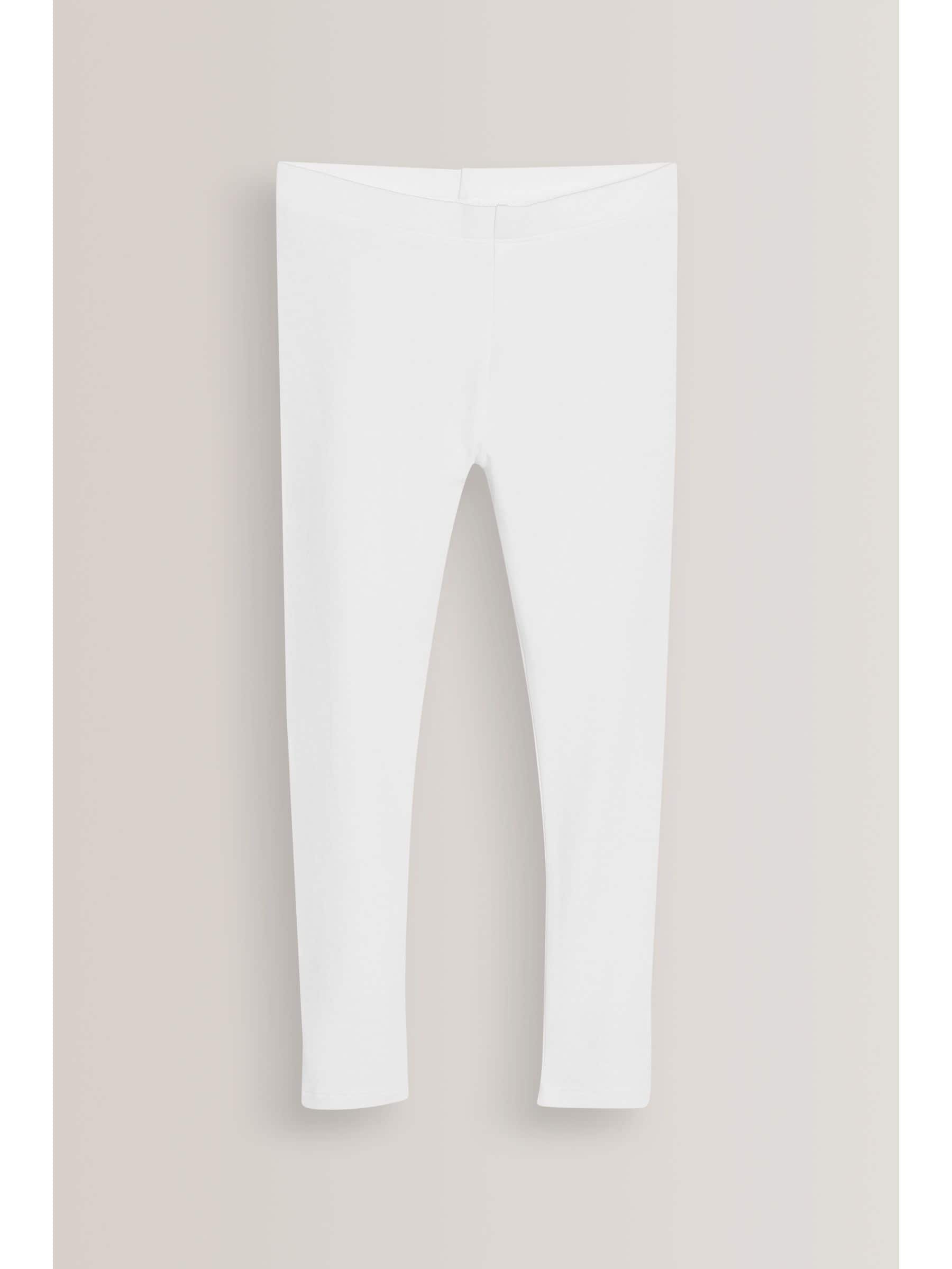 White Regular Fit Leggings 3 Pack (3-16yrs)