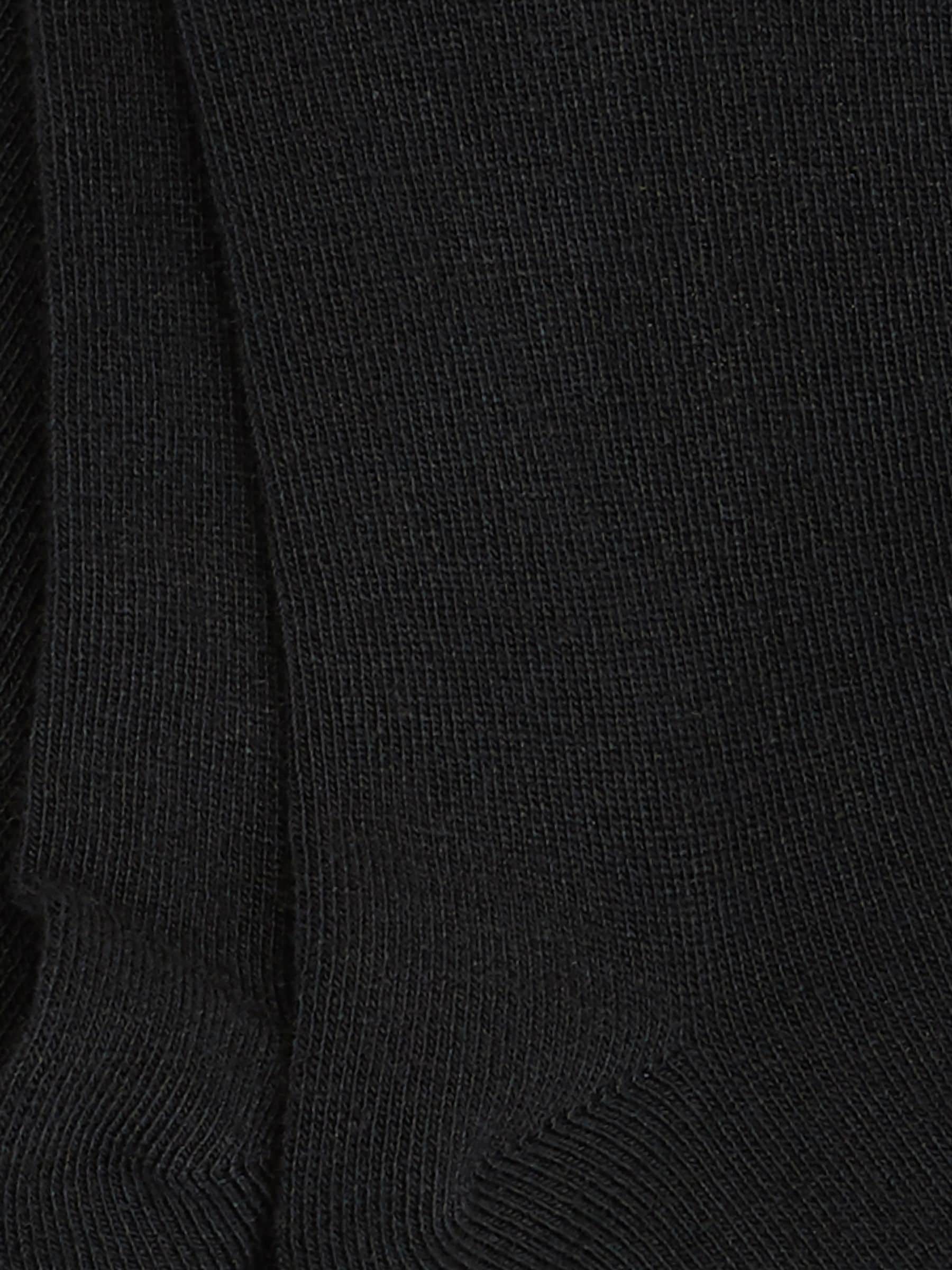 Black Cotton Rich School Tights