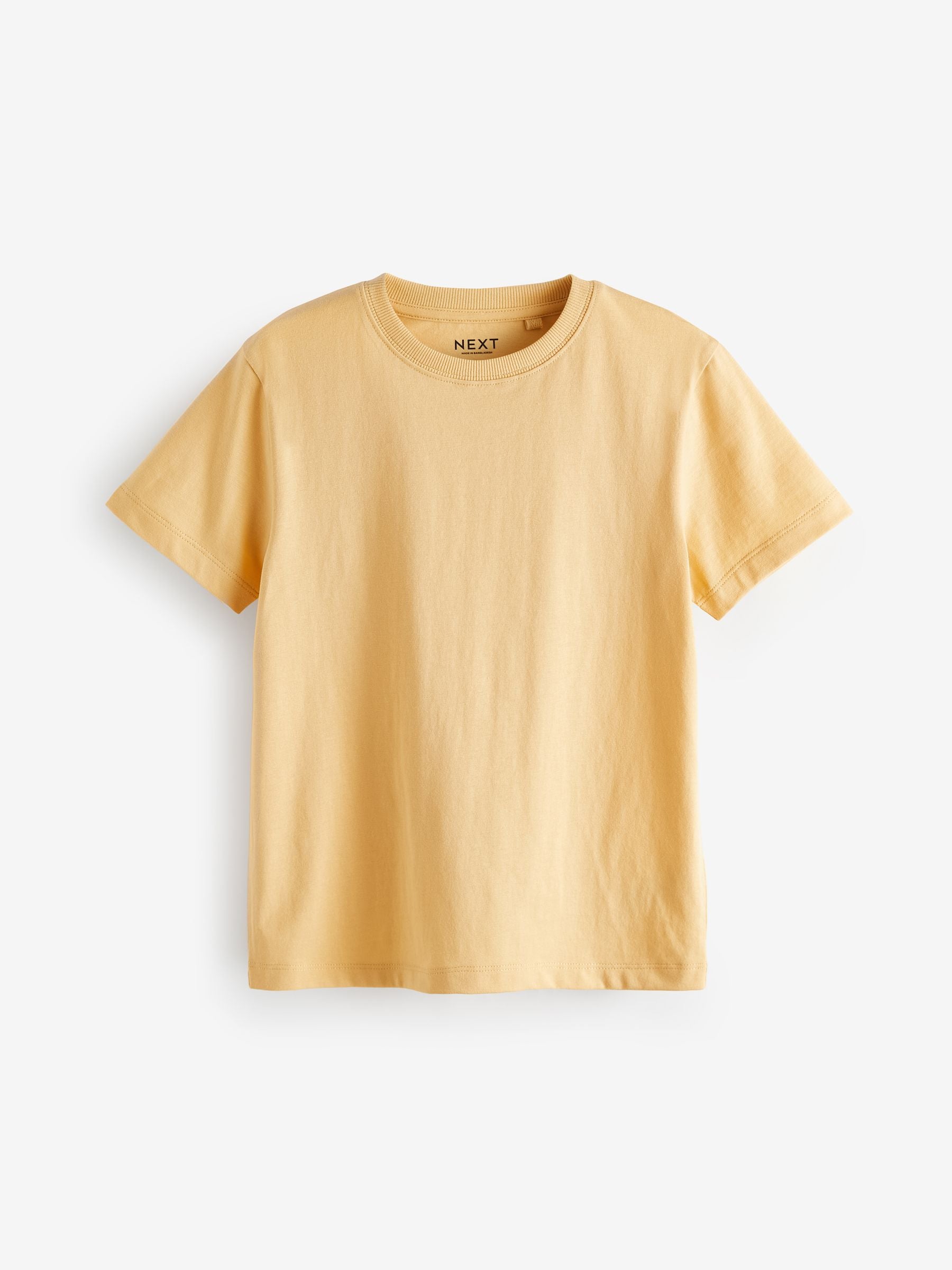 Yellow Buttermilk Regular Fit Short Sleeve T-Shirt (3-16yrs)