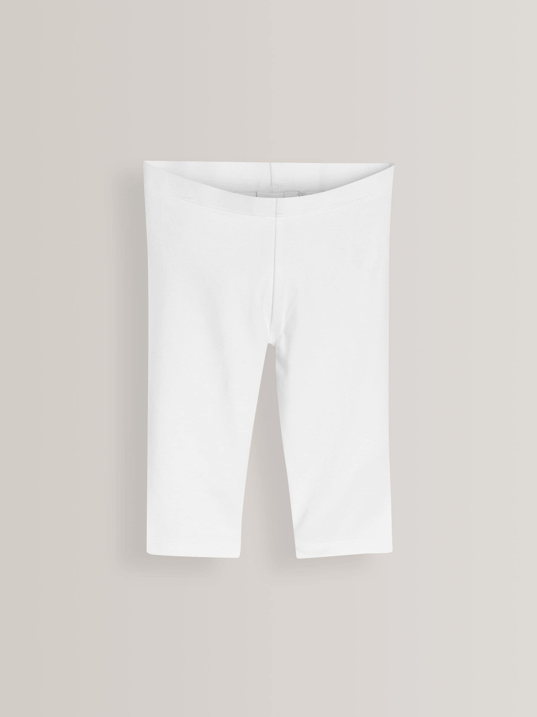 White 3 Pack Cropped Leggings (3-16yrs)