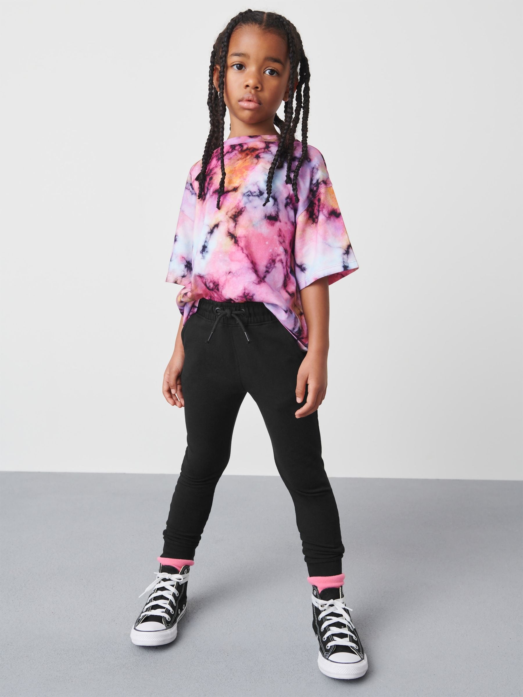 Black Skinny Fit Joggers (3-16yrs)