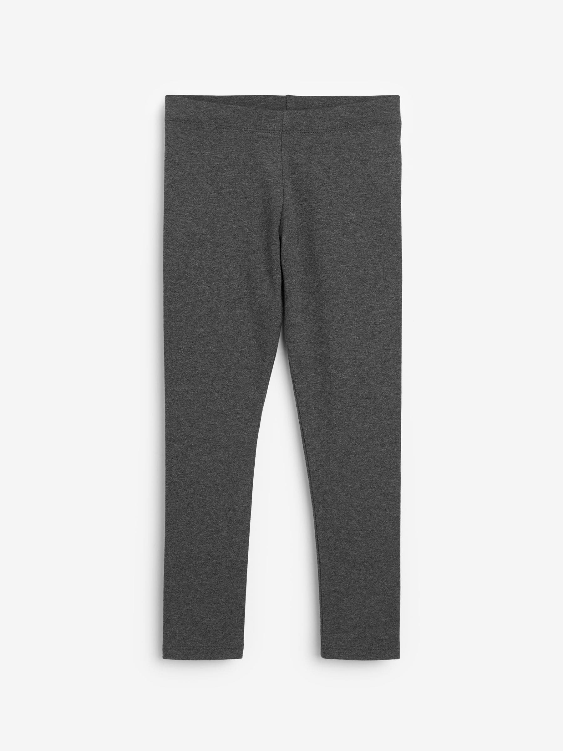 Black/Navy Blue/Grey/White Leggings 5 Pack (3-16yrs)