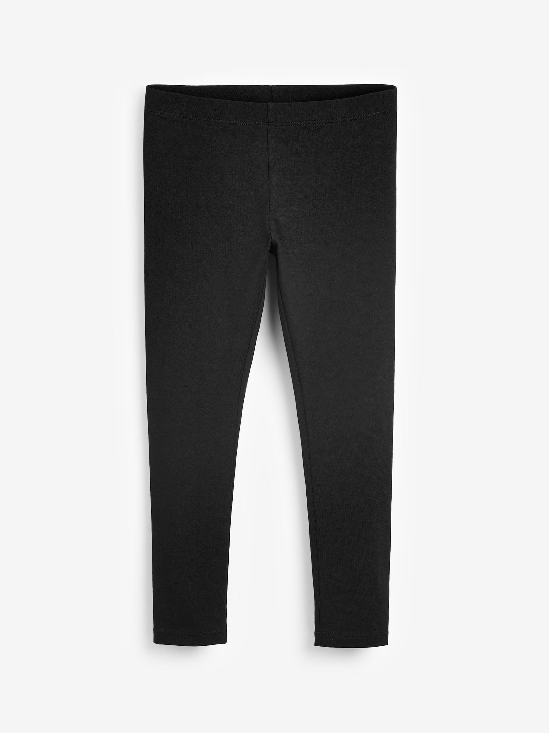 Black 7-Pack Black School Leggings (3-16yrs)