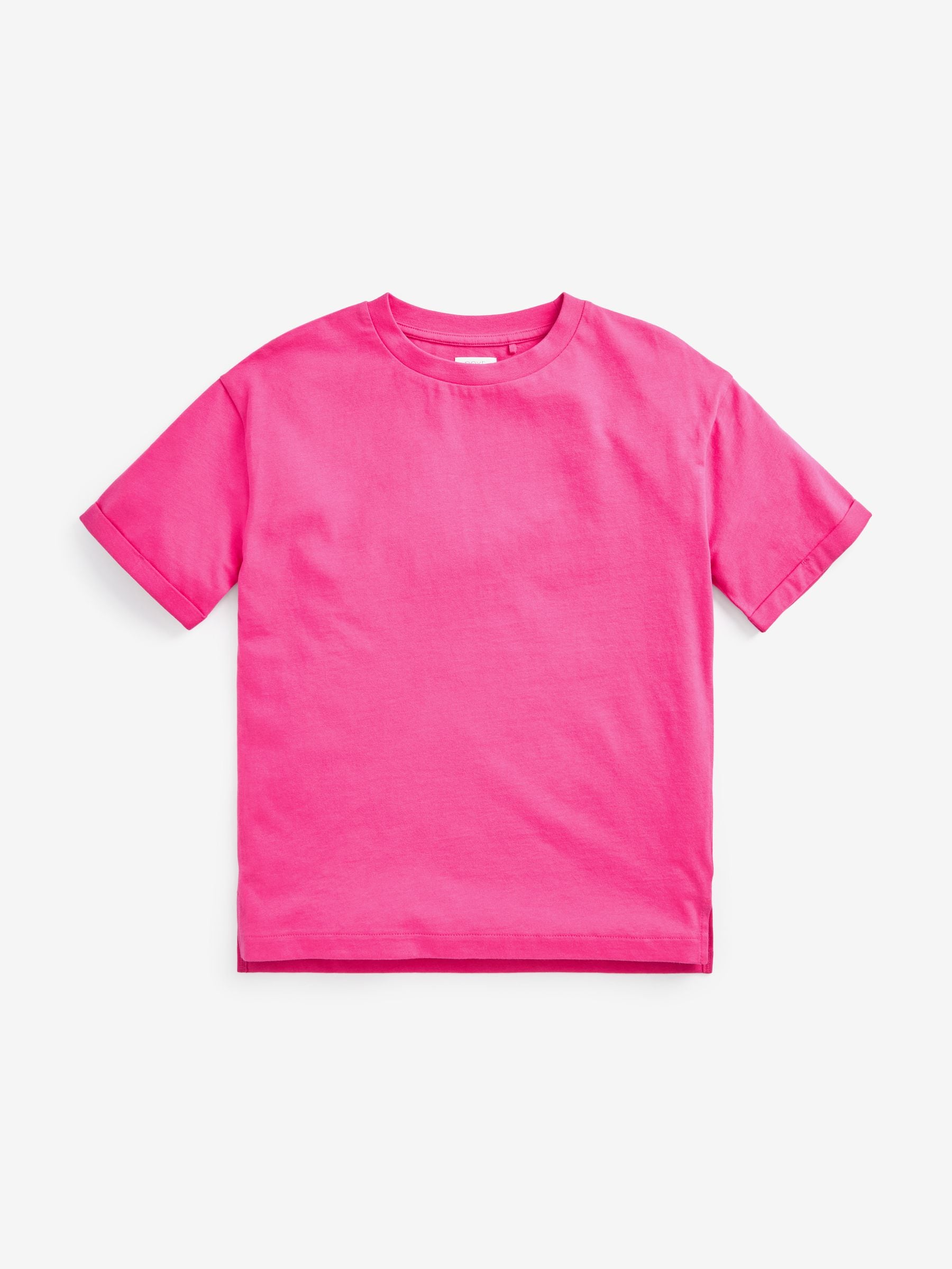 Magenta Pink Oversized T-Shirt (3-16yrs)
