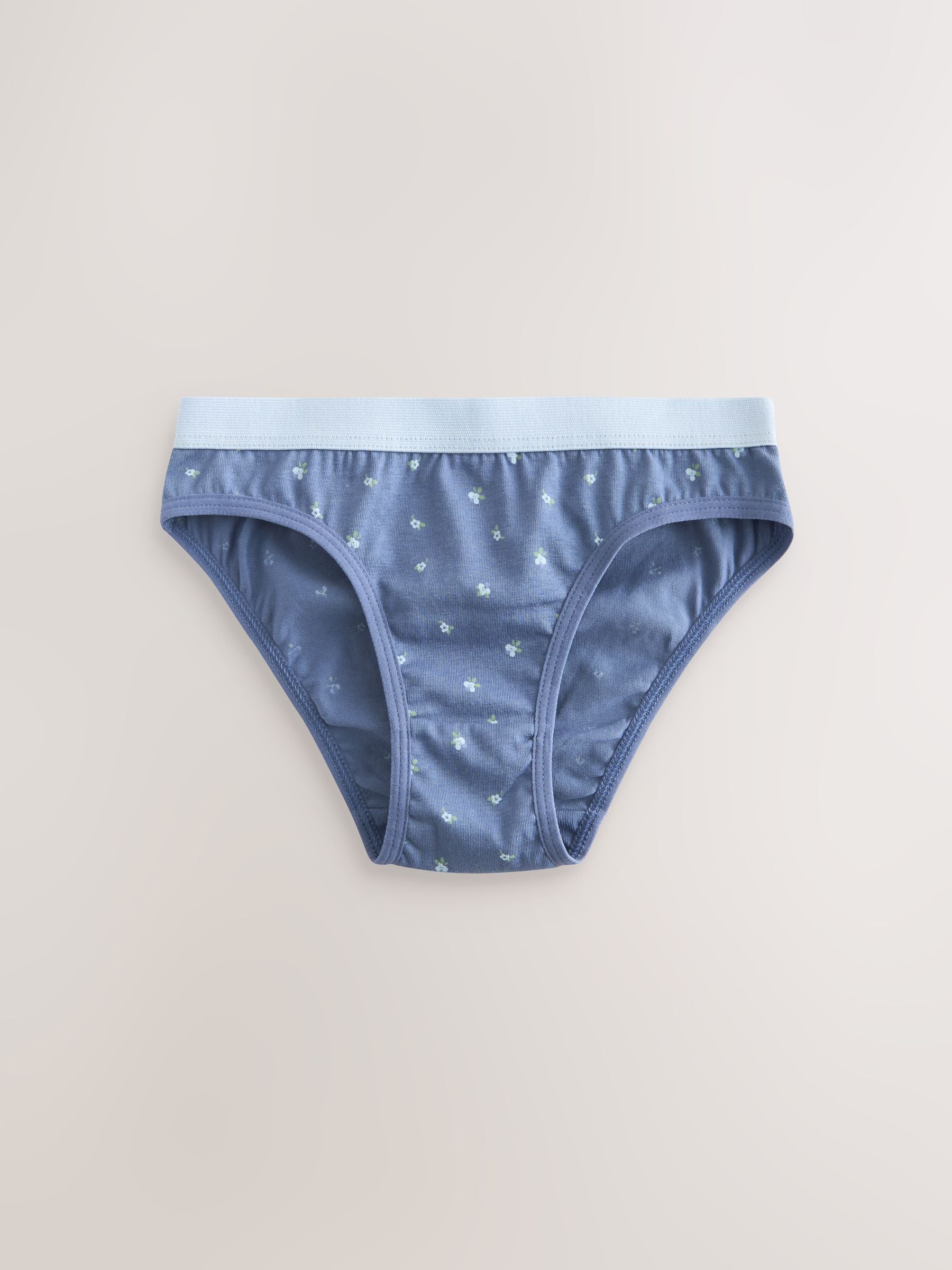 Blue Bikini Briefs 5 Pack (1.5-16yrs)