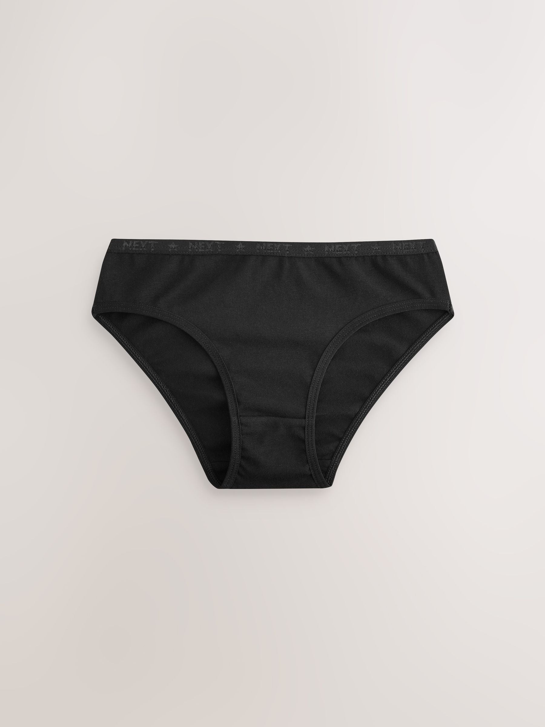 Black Bikini Briefs 5 Pack (5-16yrs)