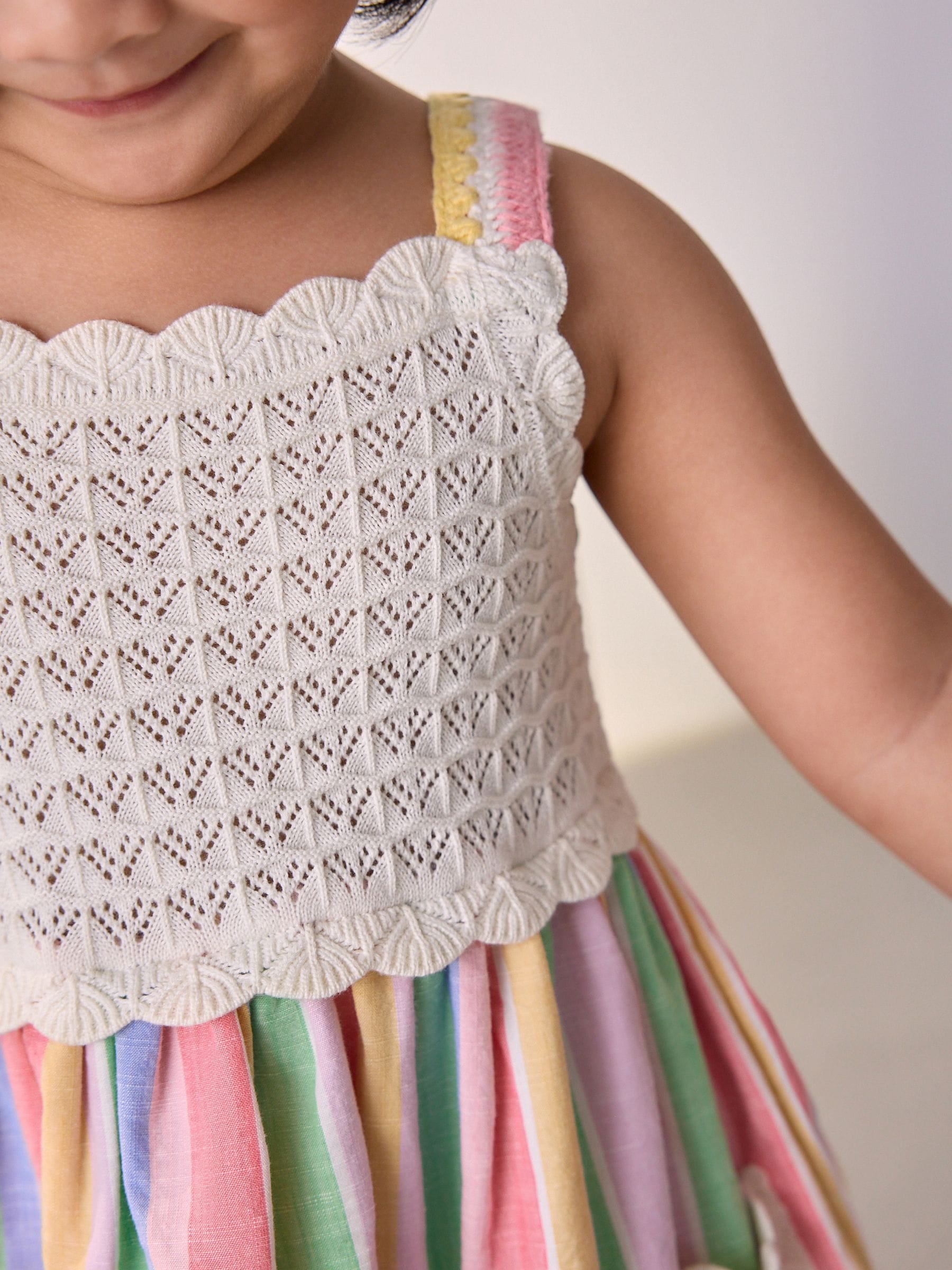 Multi Rainbow Dress (3mths-7yrs)