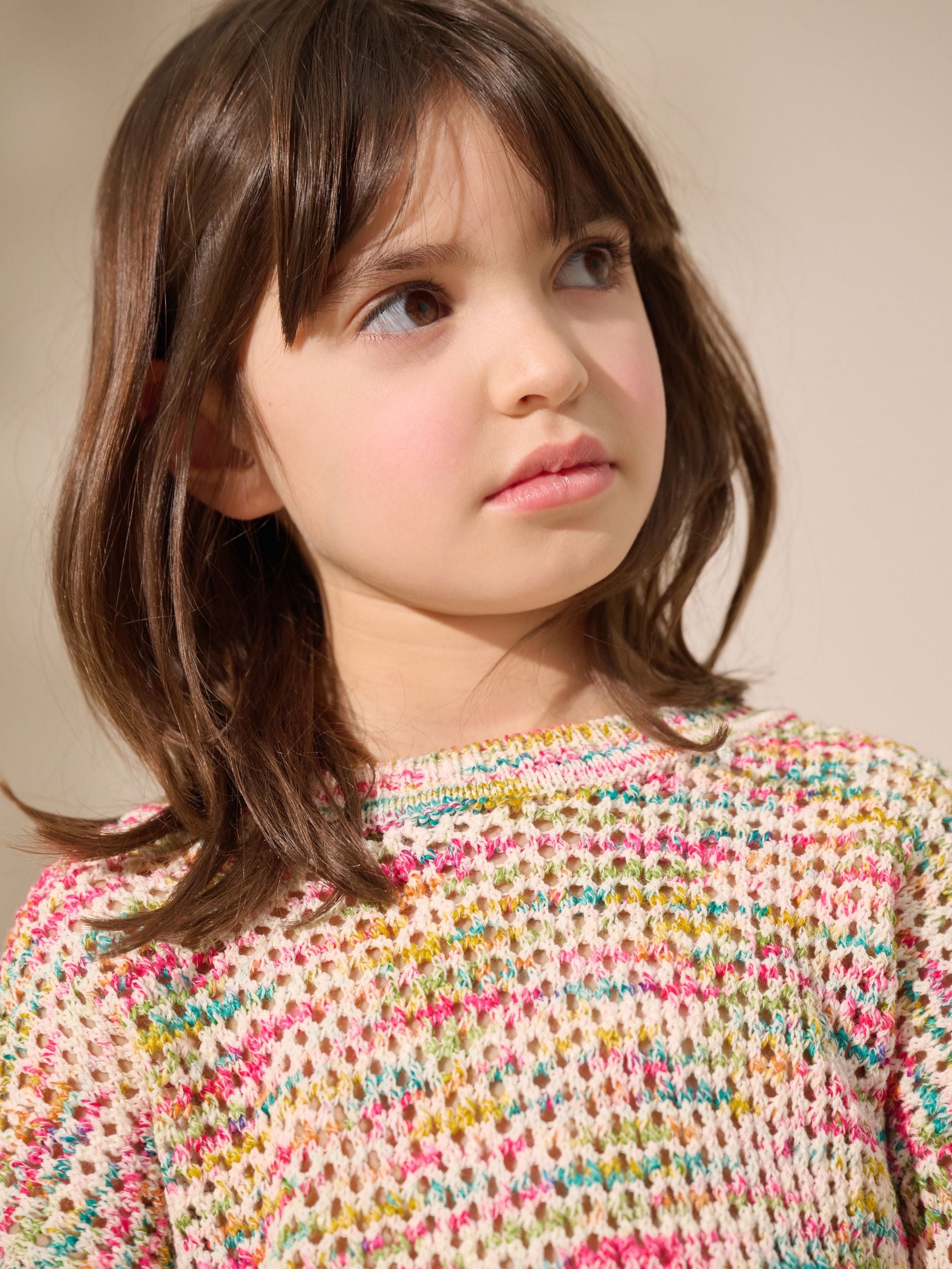 Rainbow Stitch Jumper (3-16yrs)
