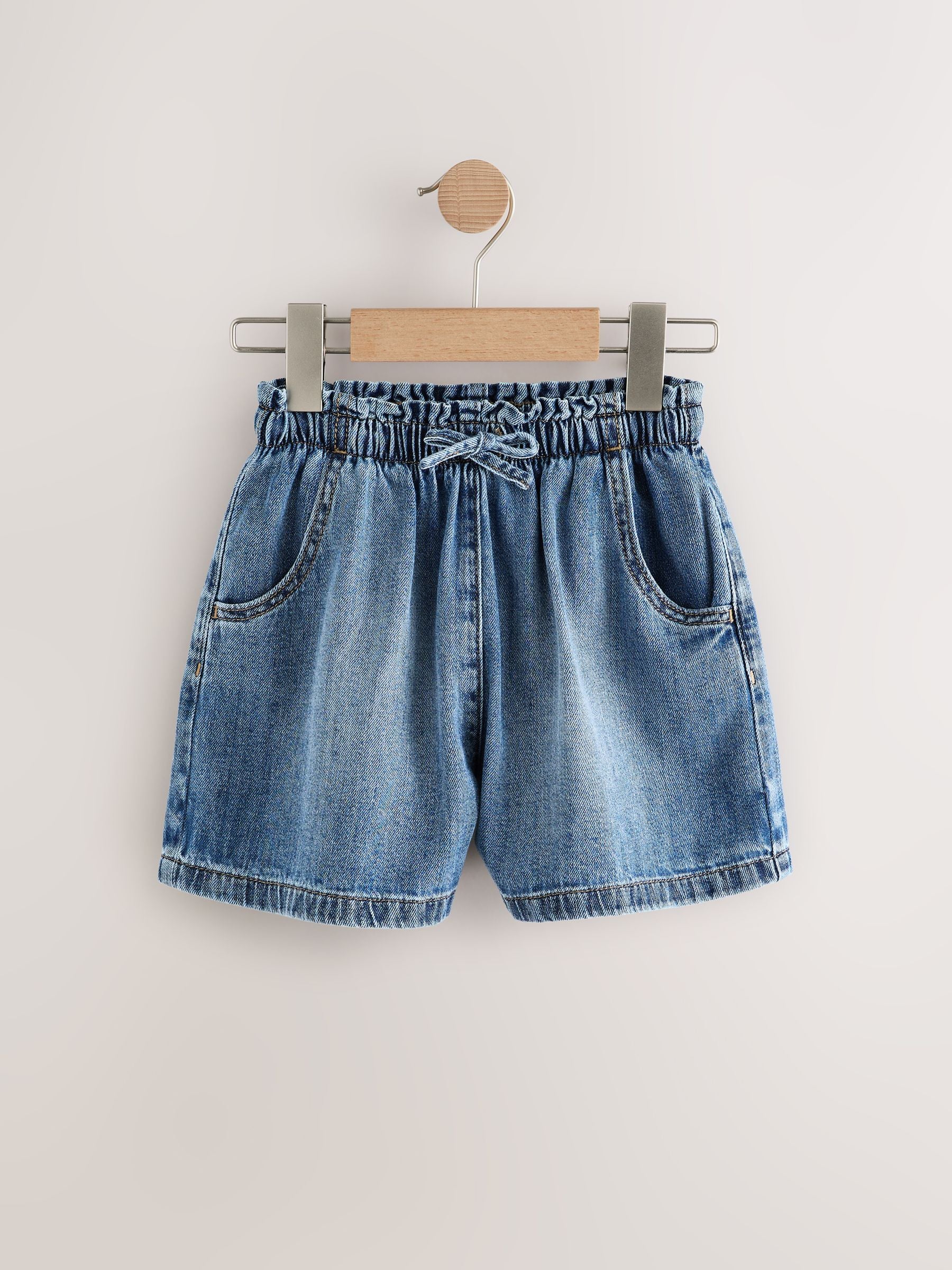 Mid Blue Denim Shorts (3-16yrs)