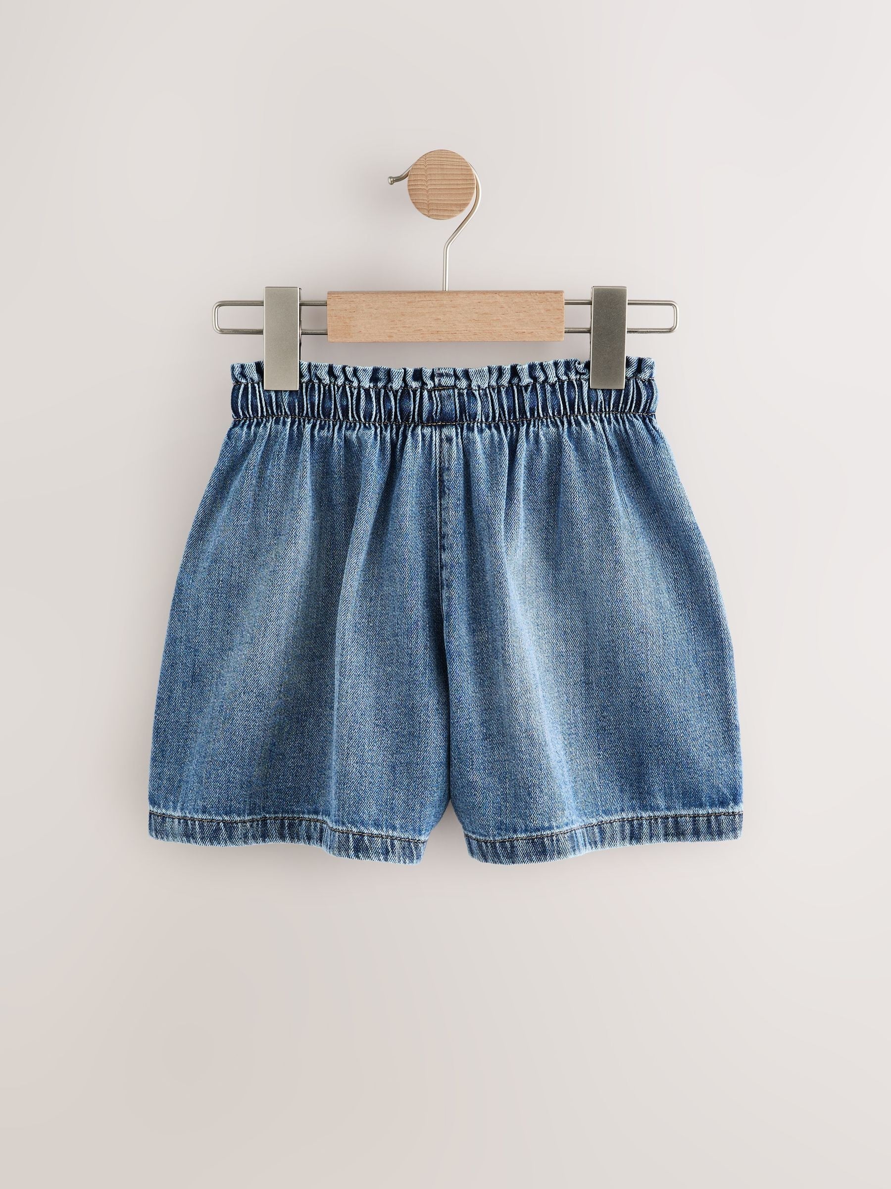 Mid Blue Denim Shorts (3-16yrs)