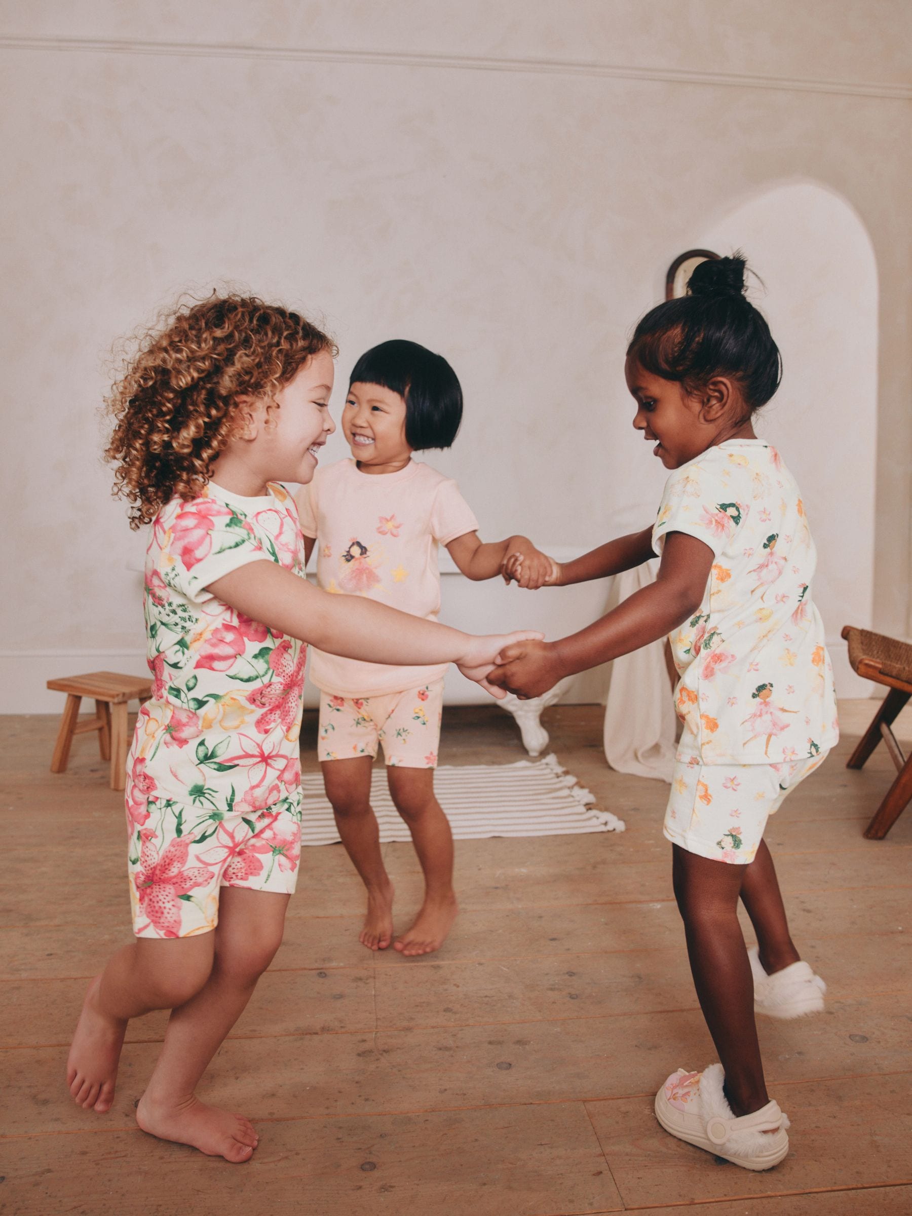 Pink Fairy Short Pyjamas 3 Pack (9mths-12yrs)