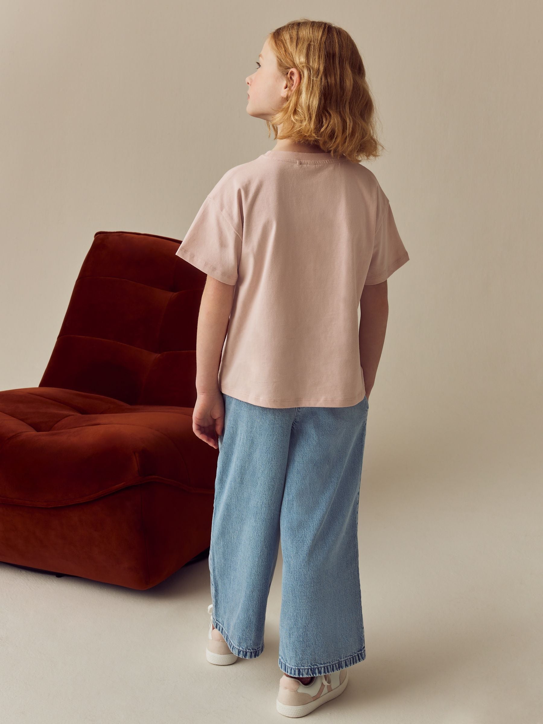 Denim 100% Cotton T-Shirt and Jeans Set (3-16yrs)