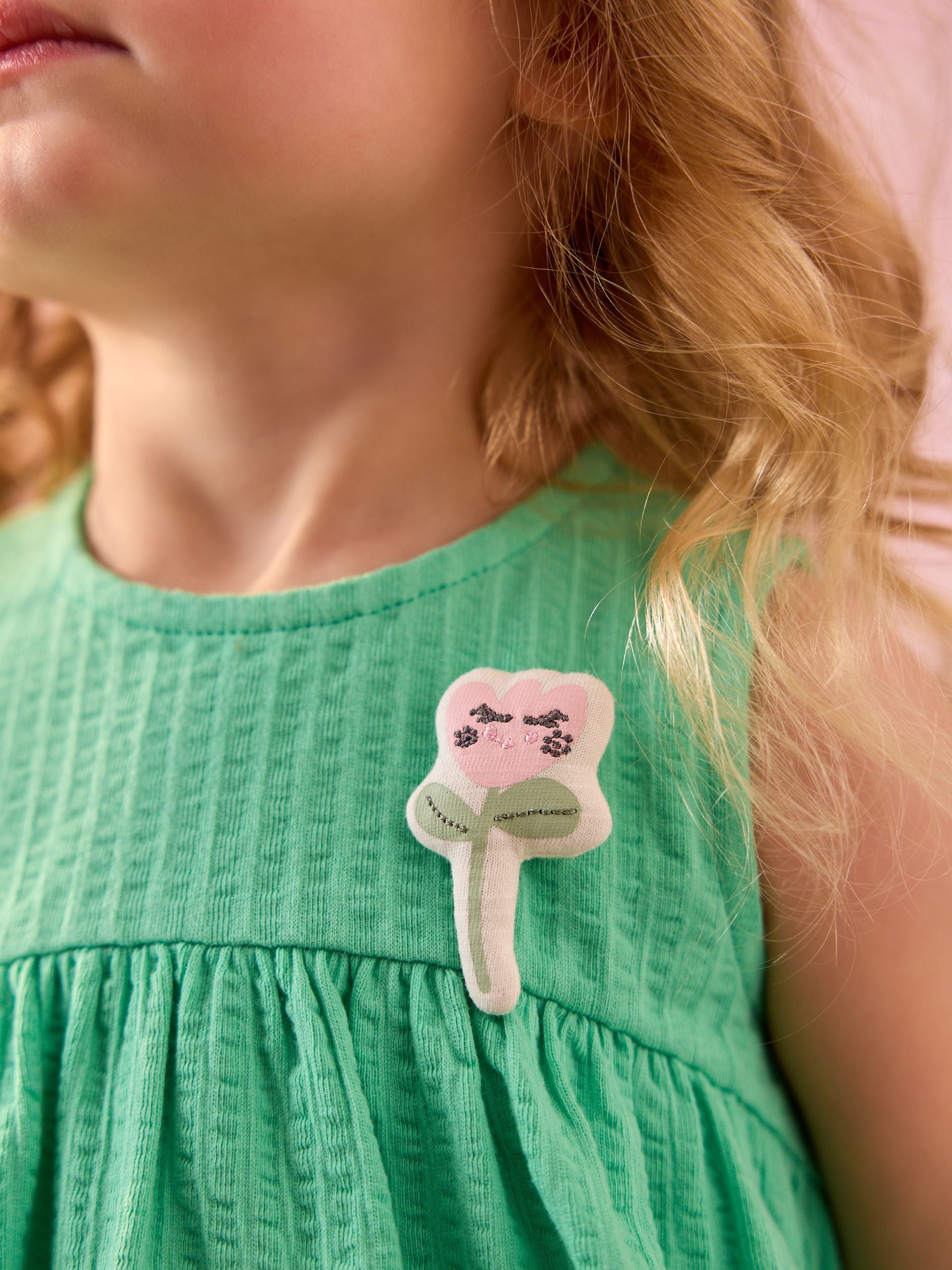 Green/Pink Character Dress and Trousers Set (3mths-7yrs)