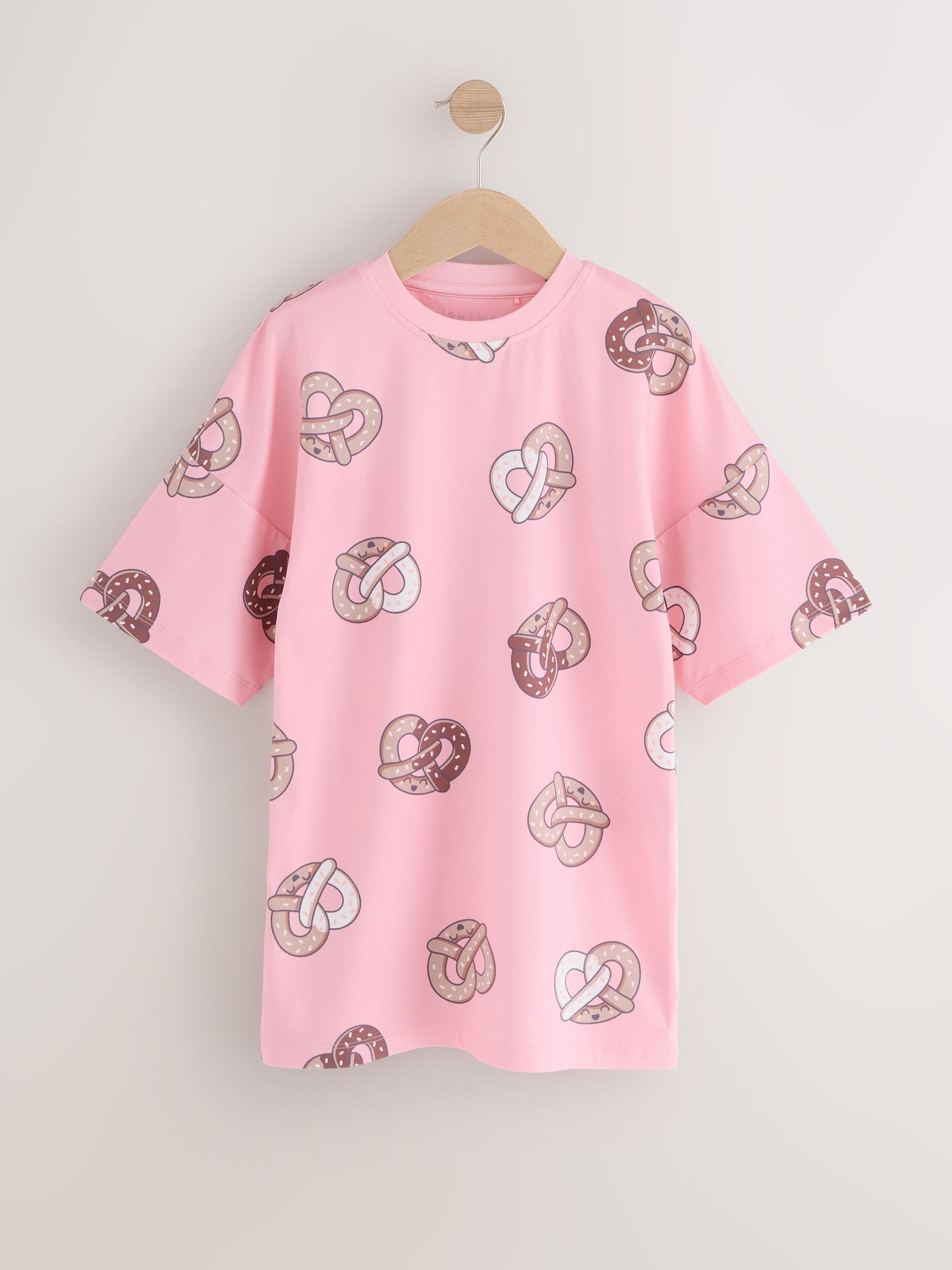 Pink/Purple Avocado Print Nighties 2 Pack (3-16yrs)