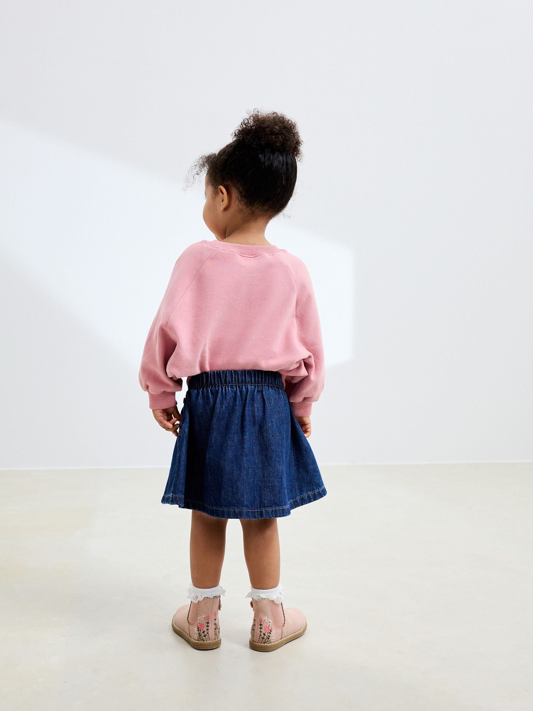 Dark Wash Denim Skirt (3mths-7yrs)