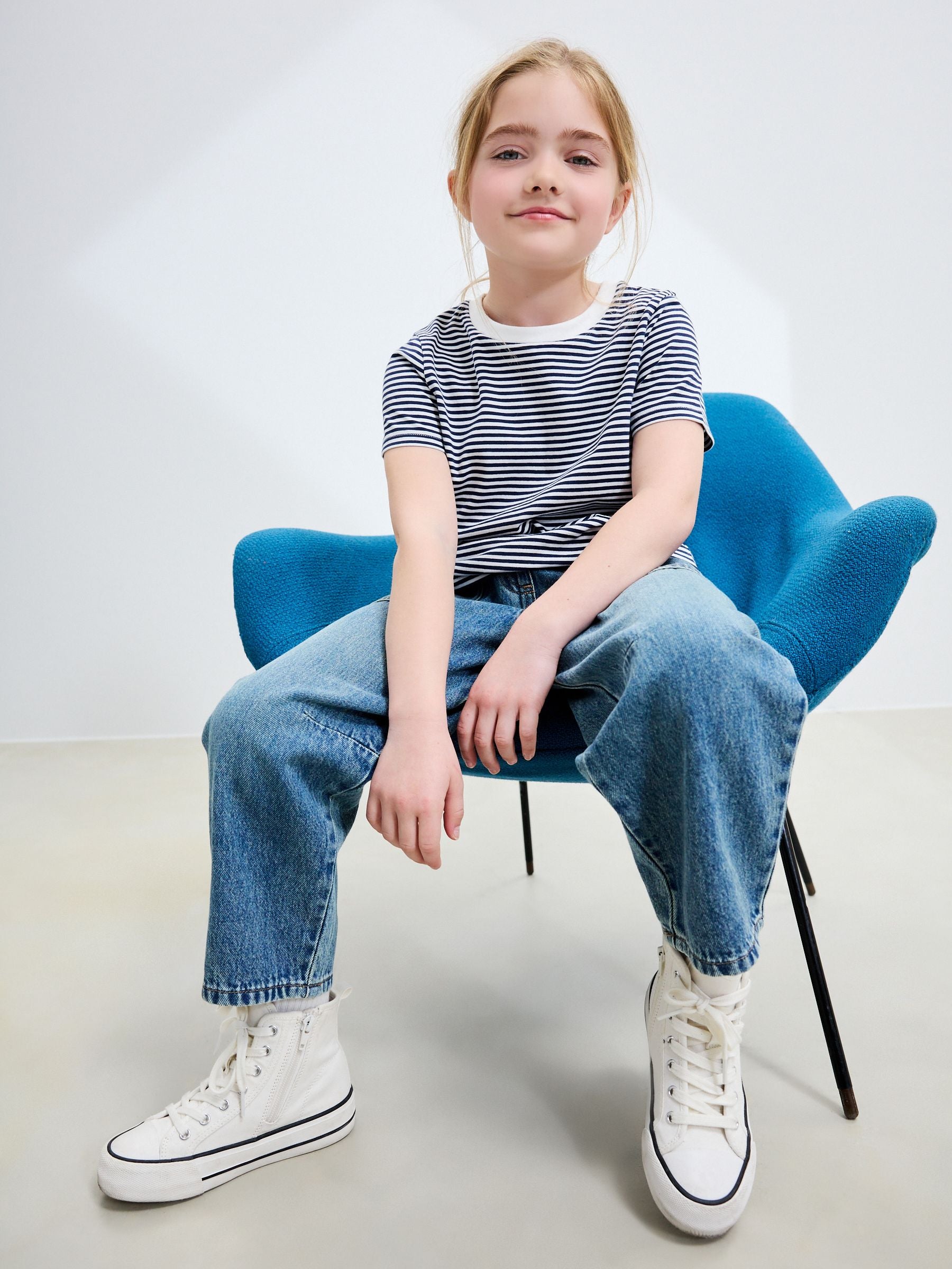 Mid Blue Denim Jogger Jeans (3-16yrs)