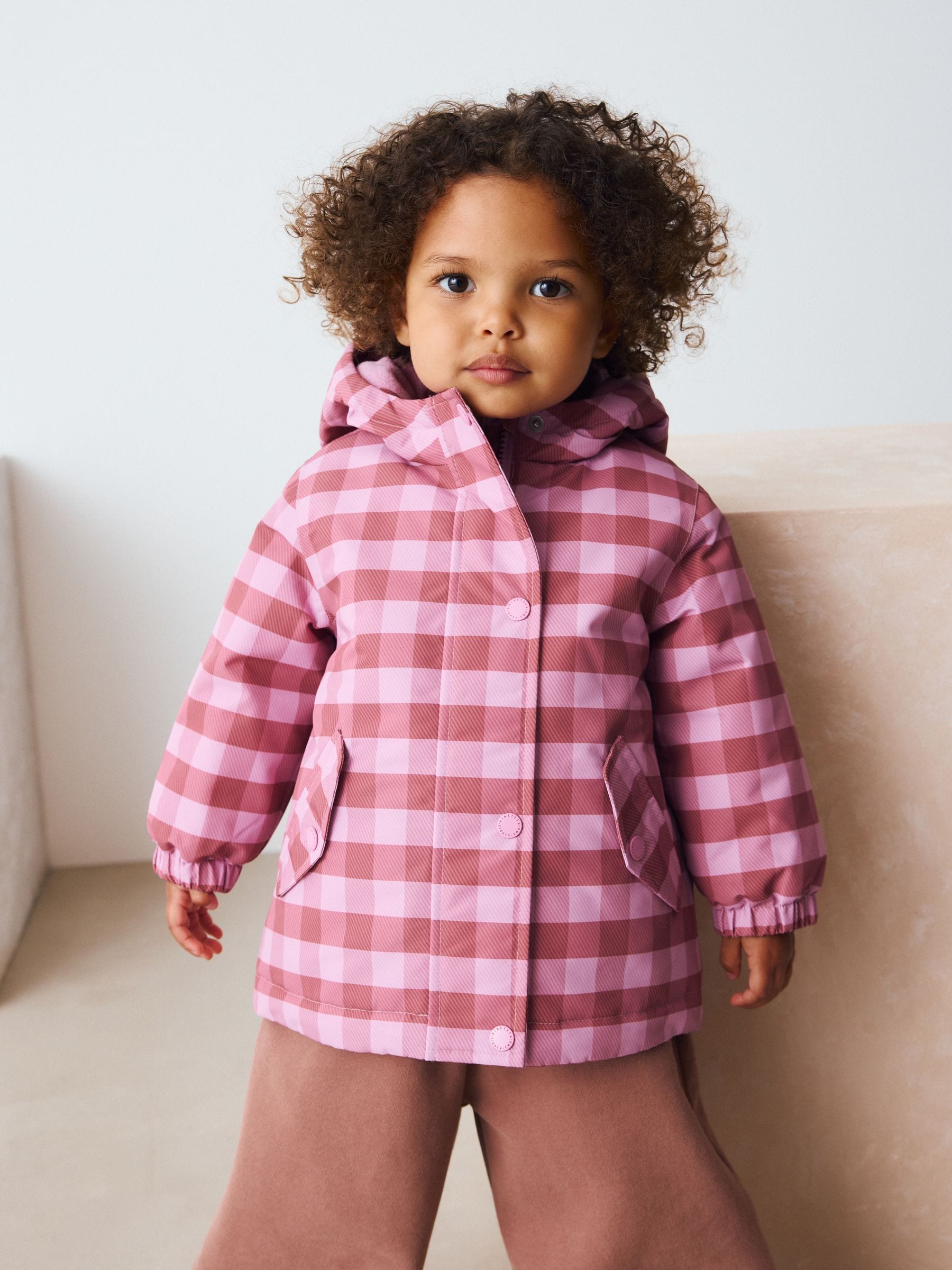 Pink Waterproof Jacket (3mths-7yrs)
