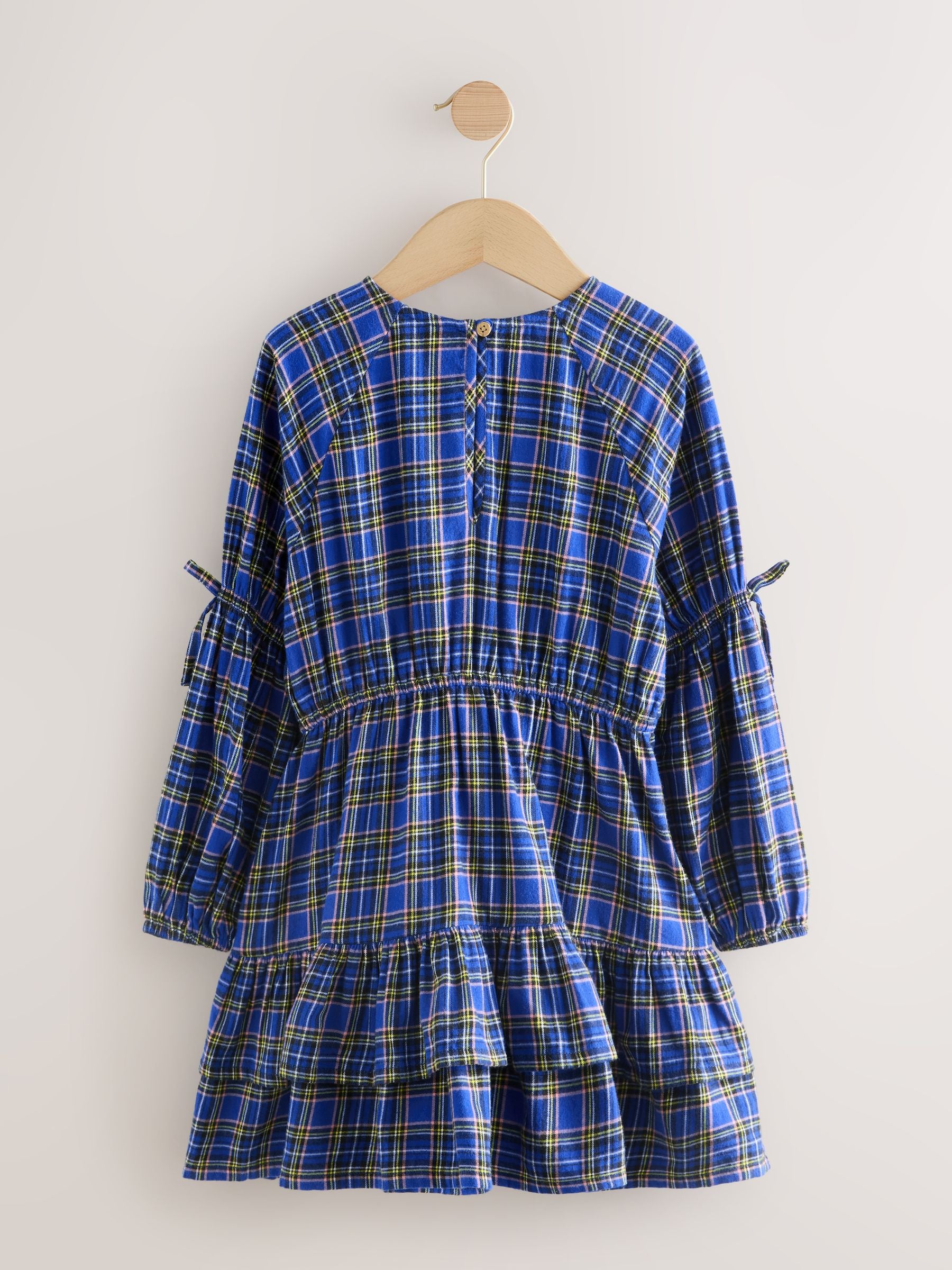 Blue Check Dress (3-16yrs)