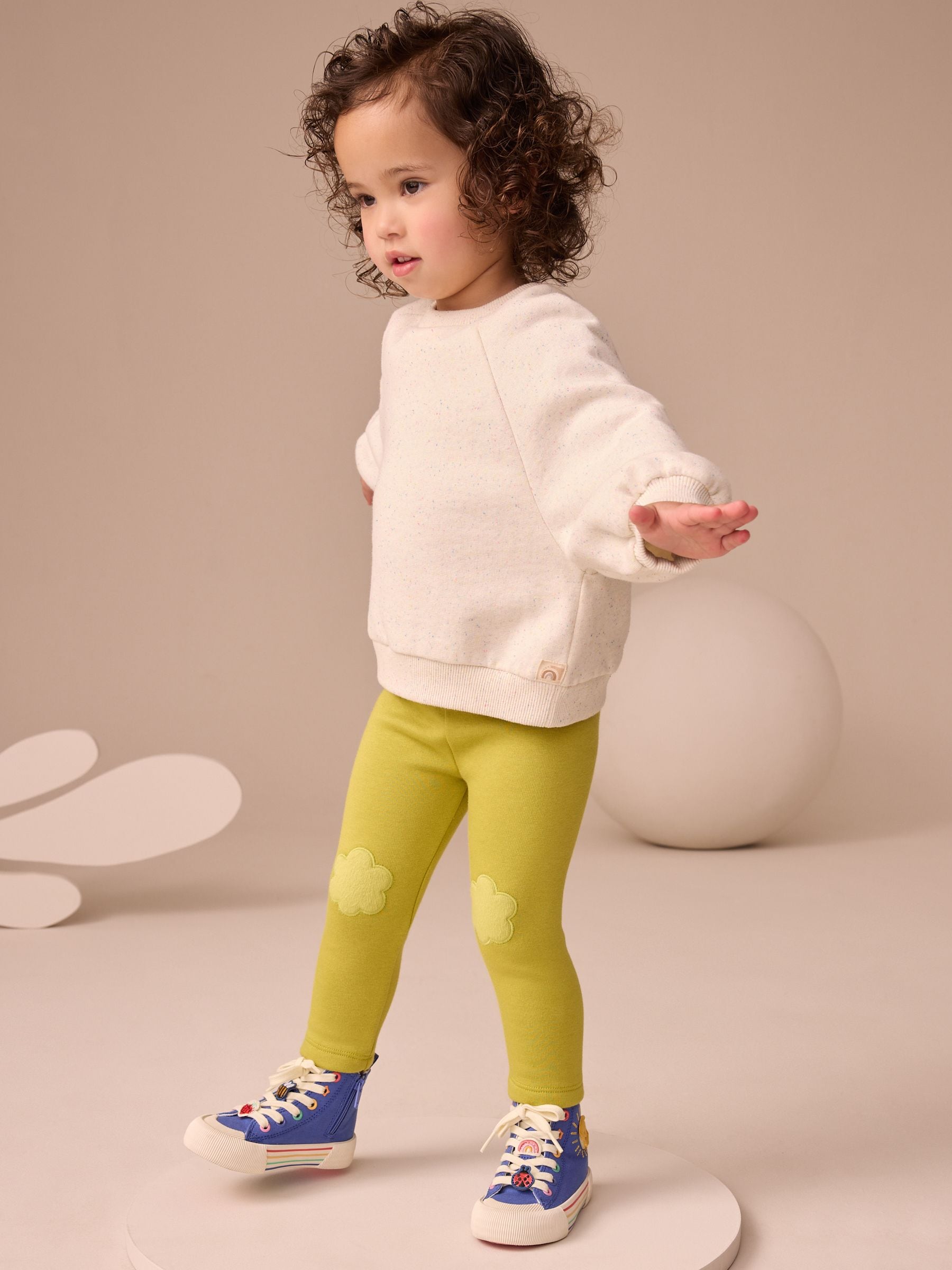 Green Cosy Leggings (3mths-7yrs)