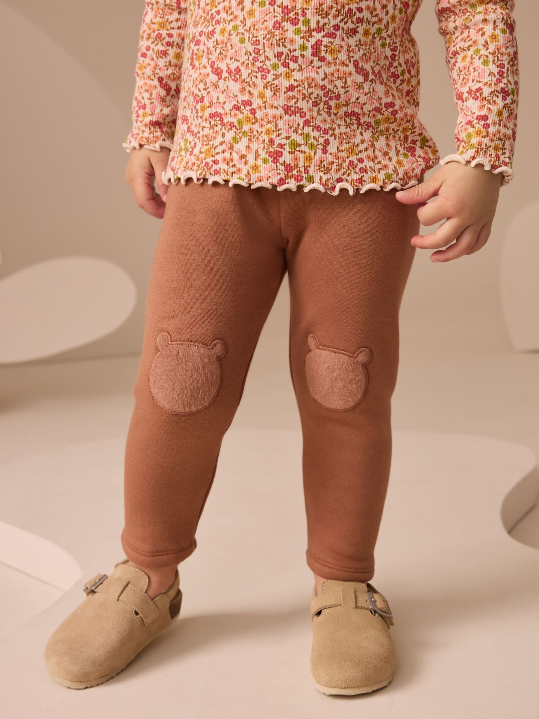 Brown Cosy Leggings (3mths-7yrs)