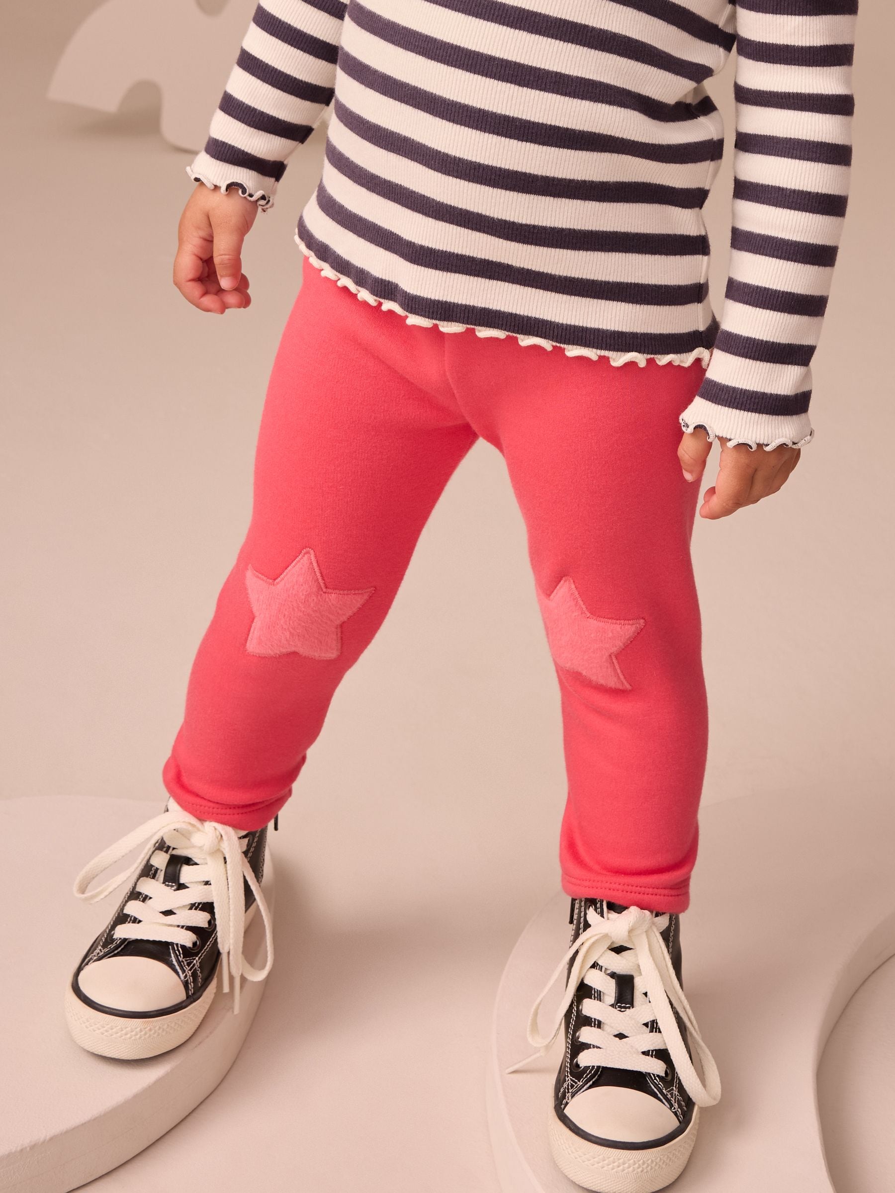 Red Cosy Leggings (3mths-7yrs)