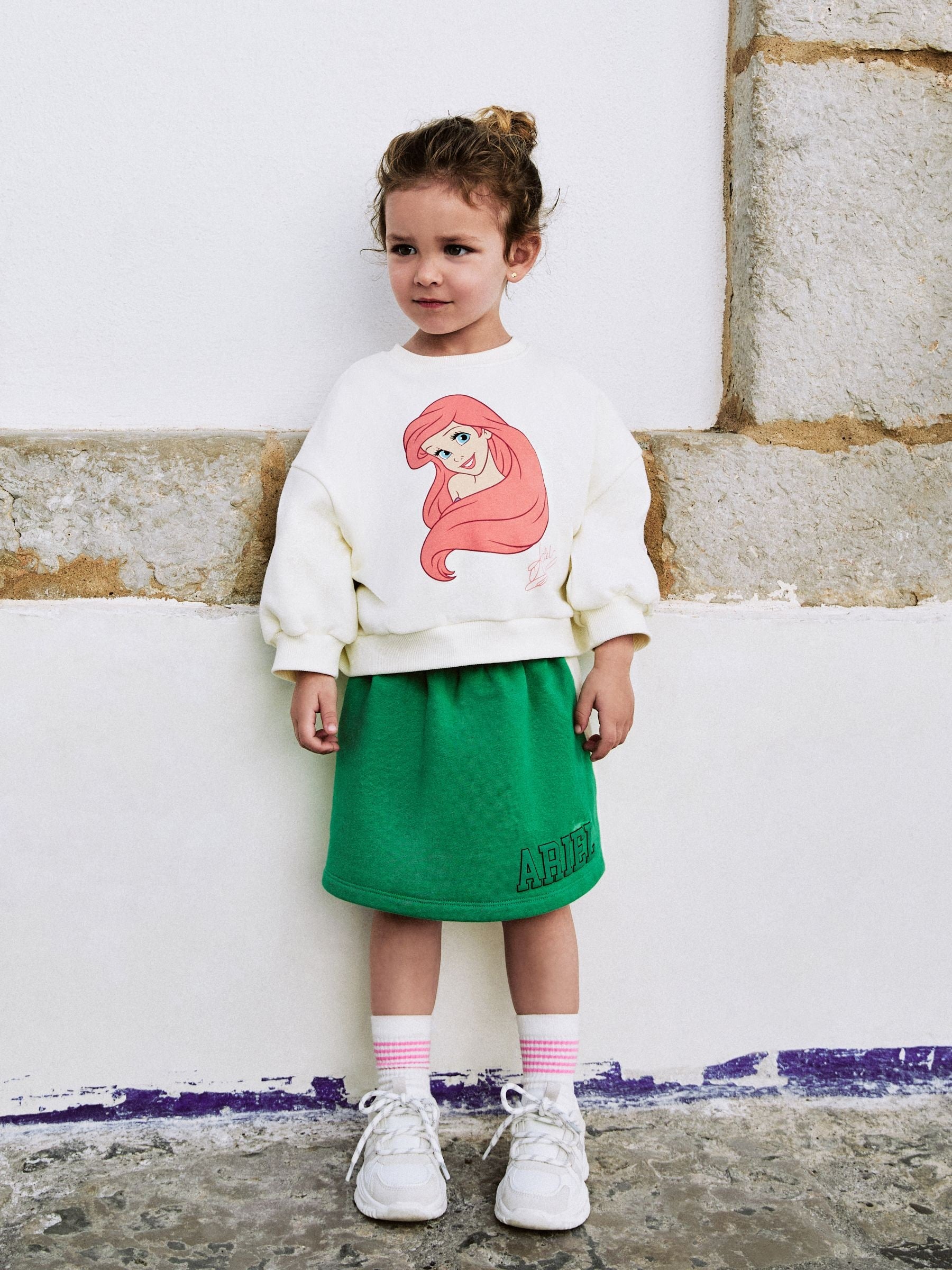 Green Disney Ariel Sweatshirt and Skirt Set (3mths-7yrs)