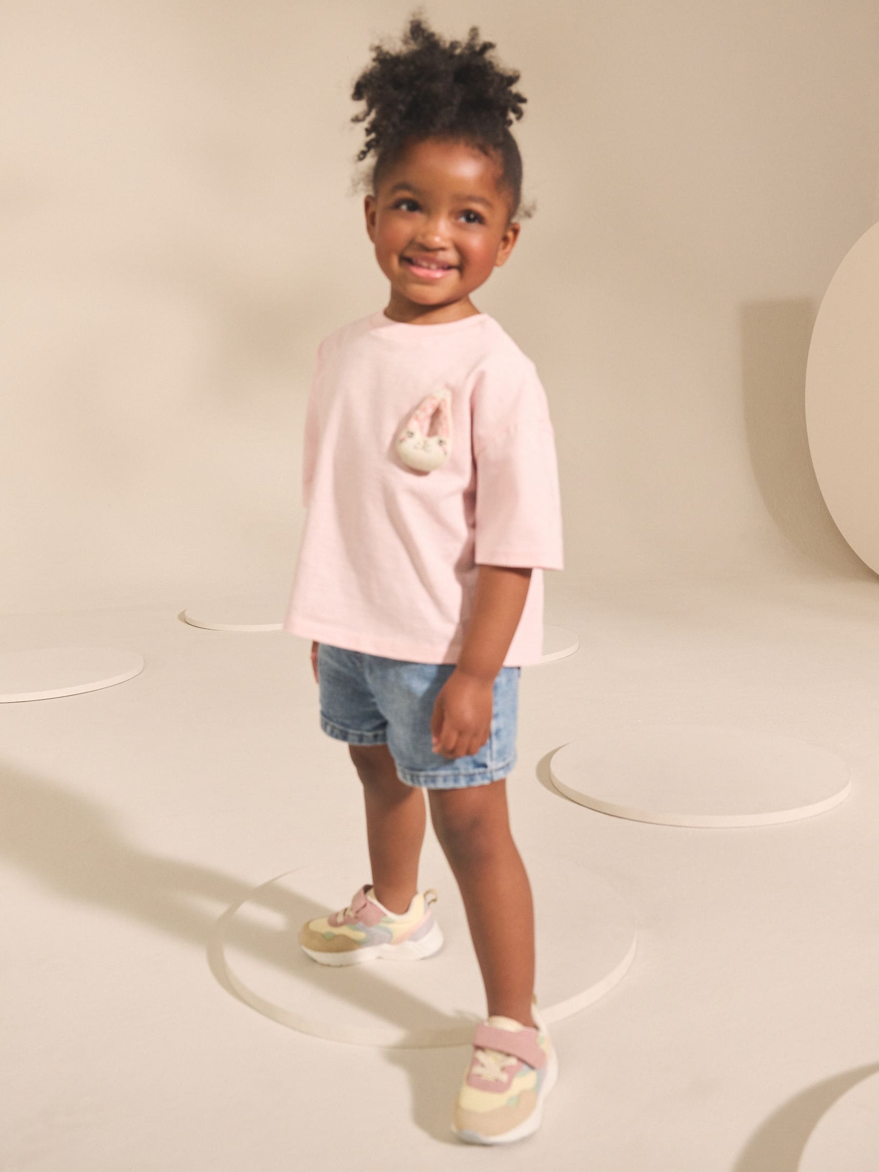 Pink Bunny T-Shirts 4 Pack (3mths-7yrs)