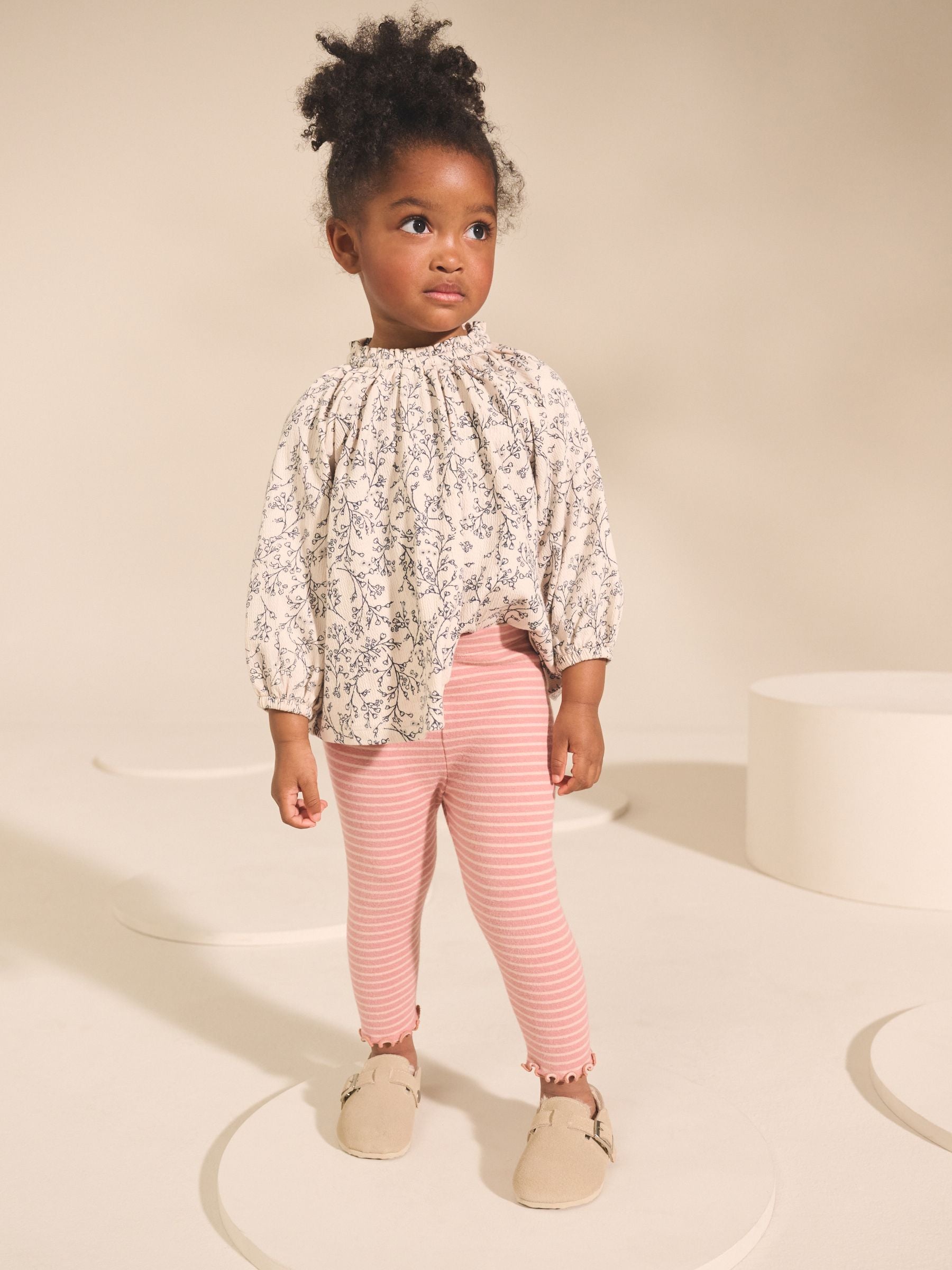 Pink Cosy Leggings 3 Pack (3mths-7yrs)