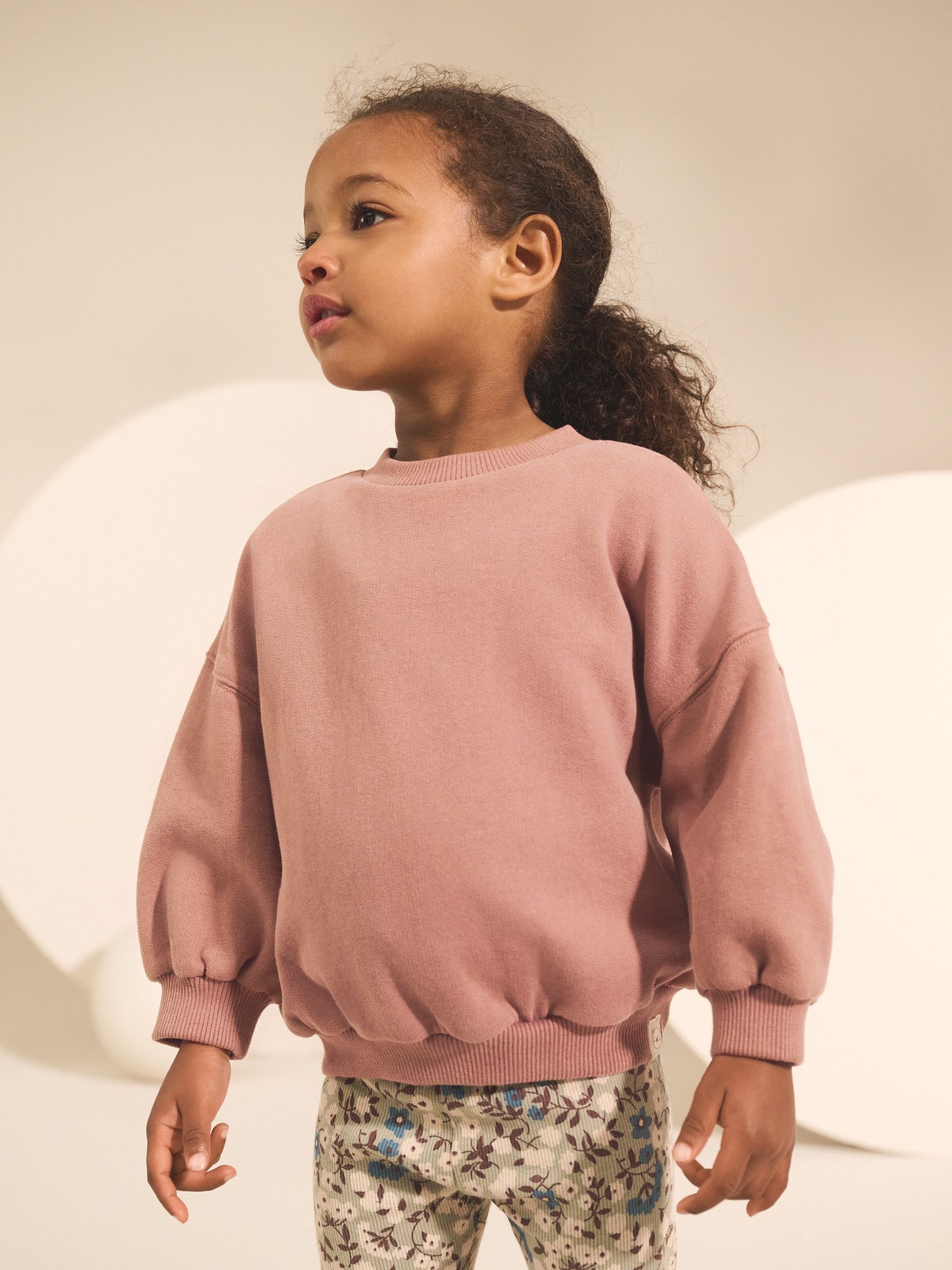 Mocha Brown Crew Sweatshirt (3mths-7yrs)