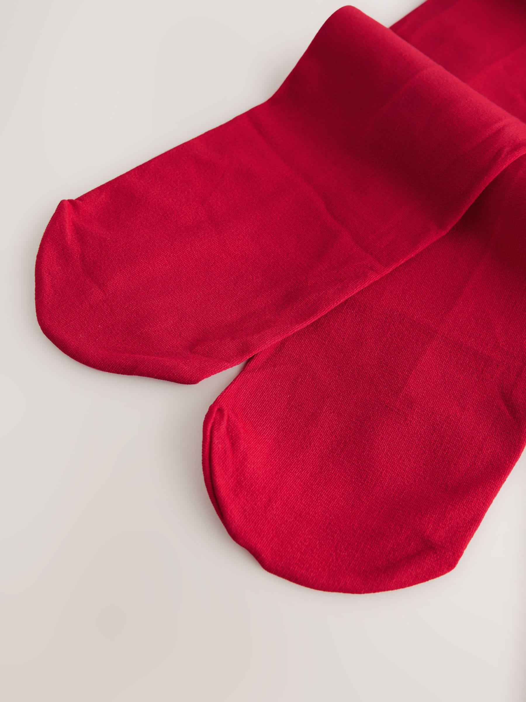 Red 80 Denier School Tights