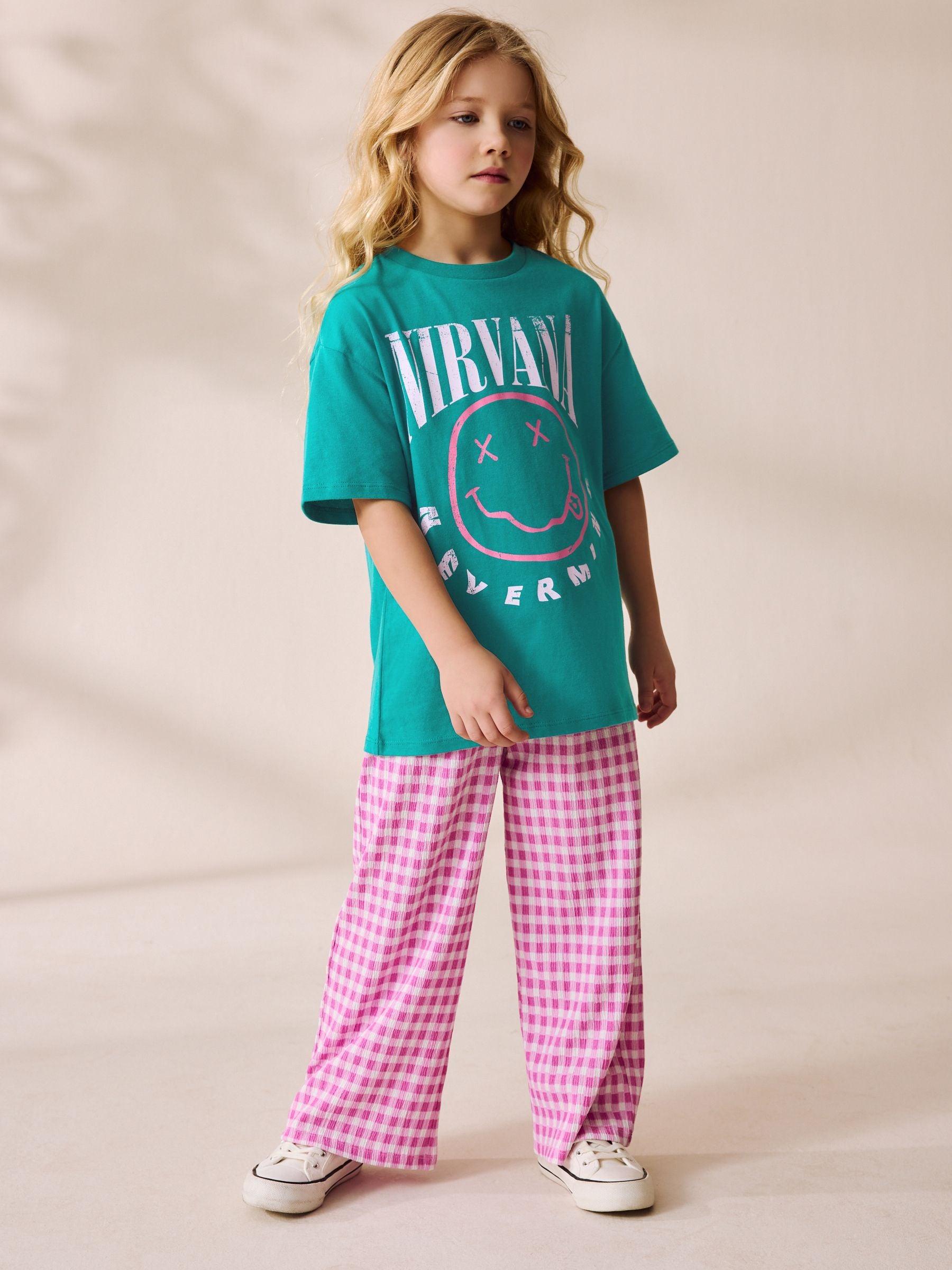 Green Nirvana License T-Shirt (3-16yrs)
