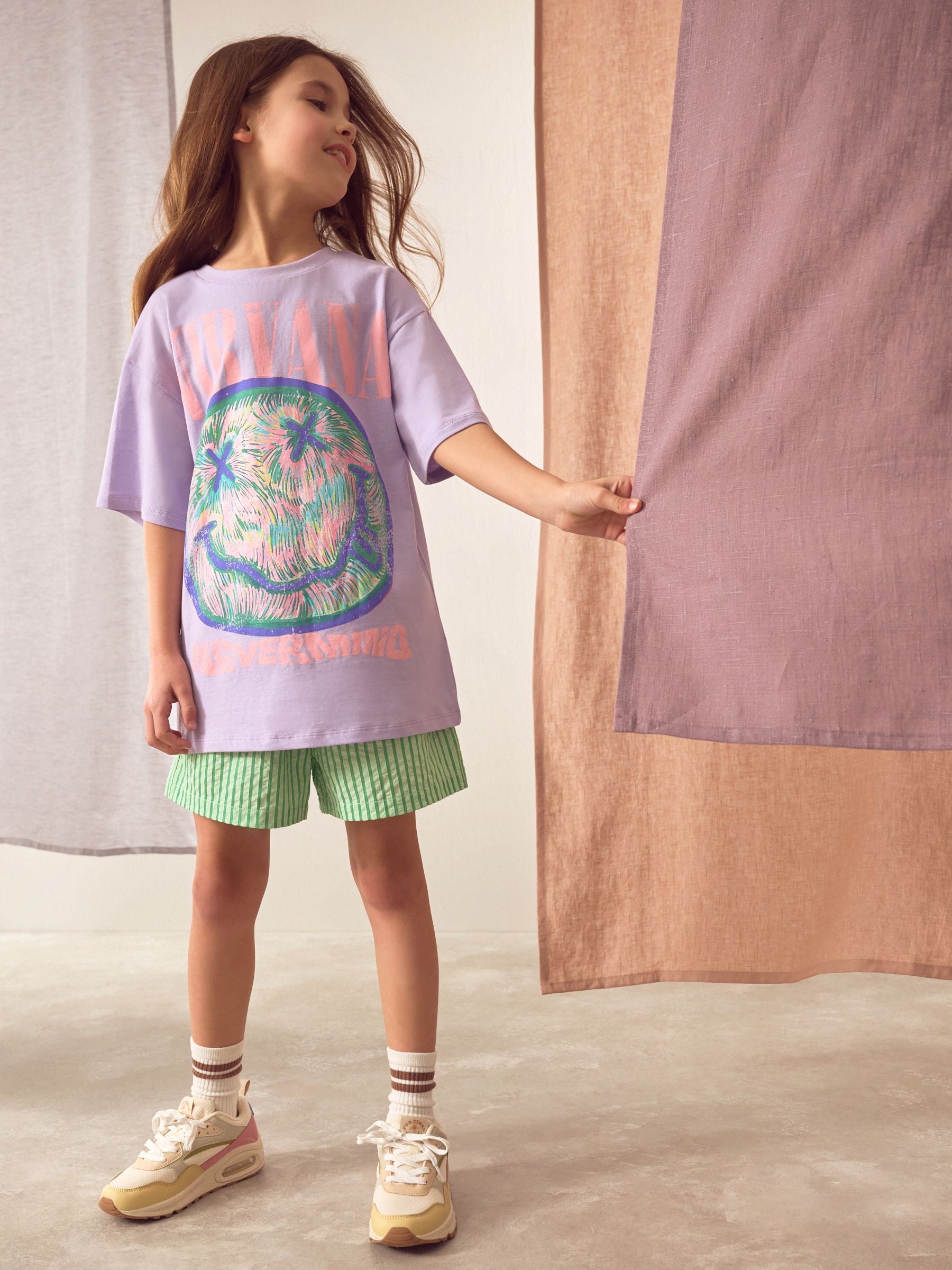 Purple Nirvana License T-Shirt (3-16yrs)