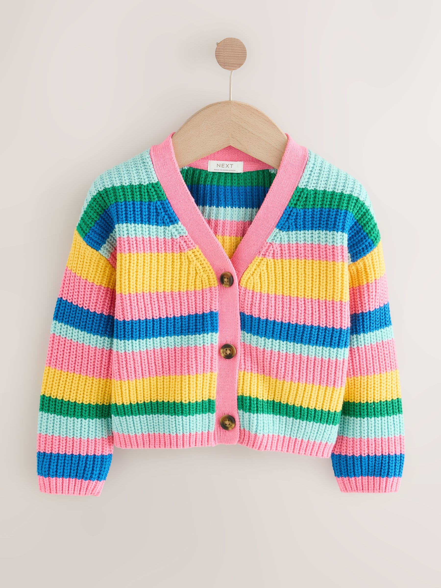 Rainbow V-Neck Cardigan (3mths-7yrs)
