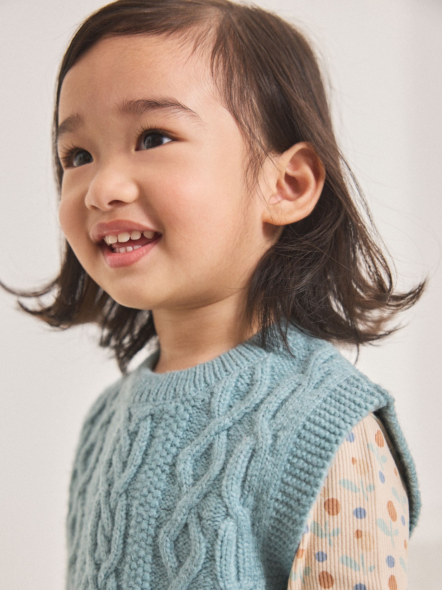 Light Blue Knitted Jumper and Leggings Set (3mths-7yrs)
