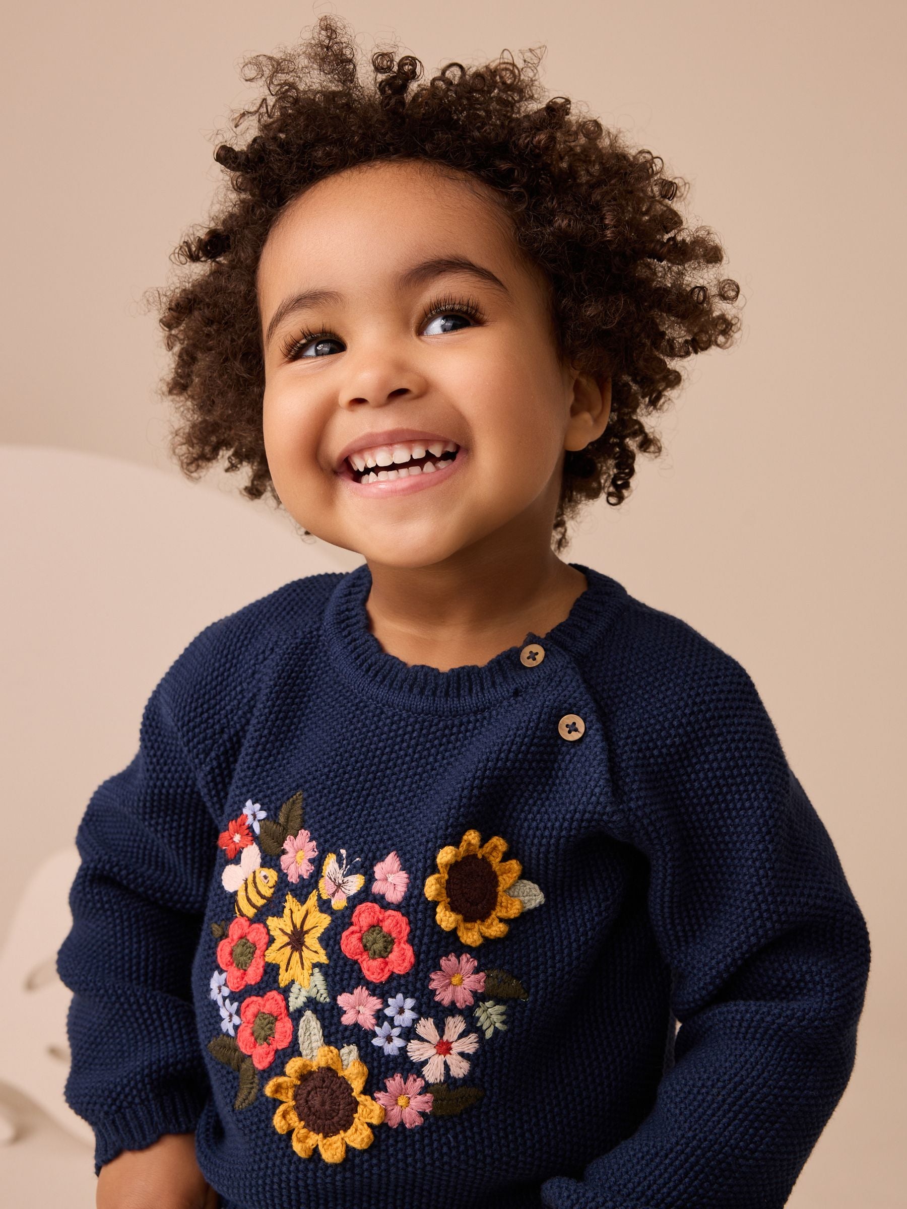 Blue Denim Sunflower Jeans and Jumper Set (3mths-7yrs)