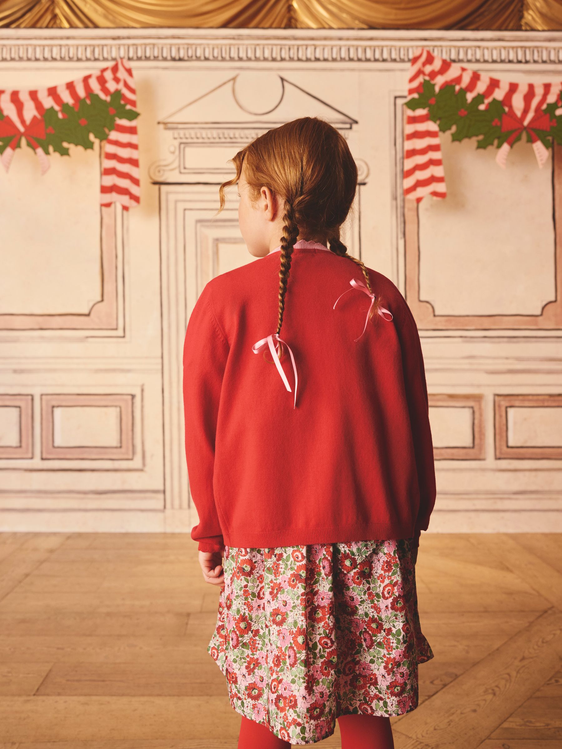 Red Cardigan (3mths-10yrs)