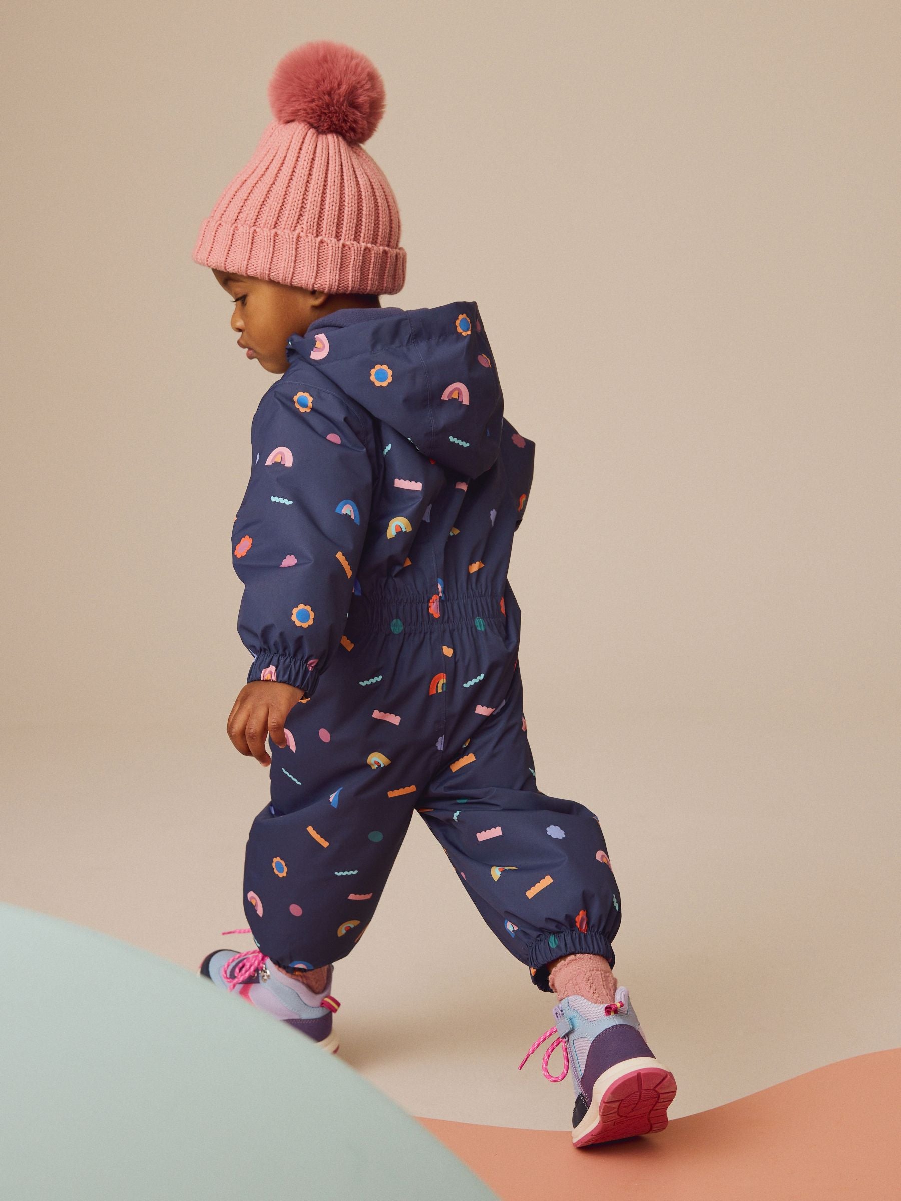 Navy Character Waterproof Puddlesuit (3mths-7yrs)