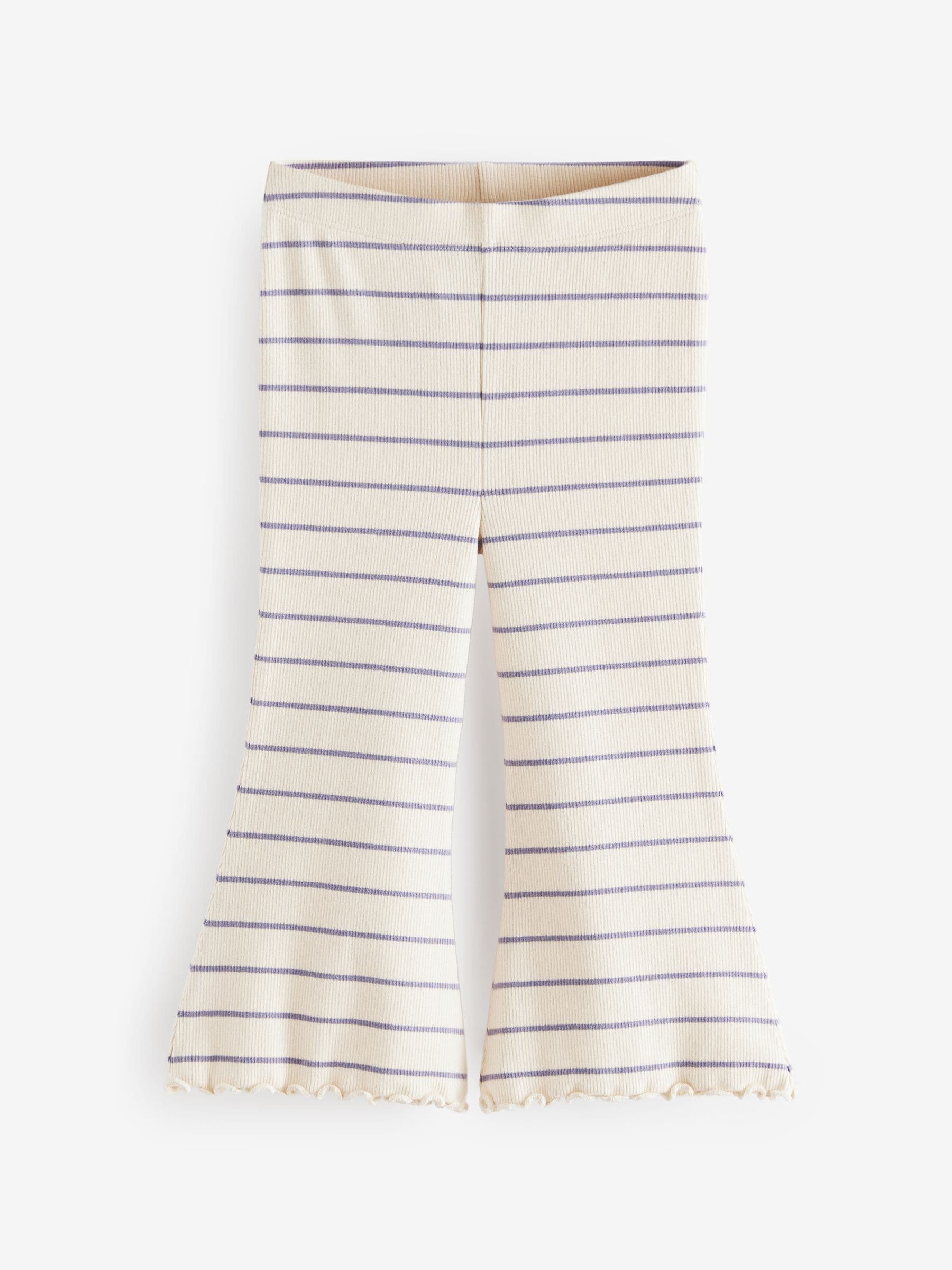 Core Ribbed Flare Leggings 3 Pack (3mths-7yrs)
