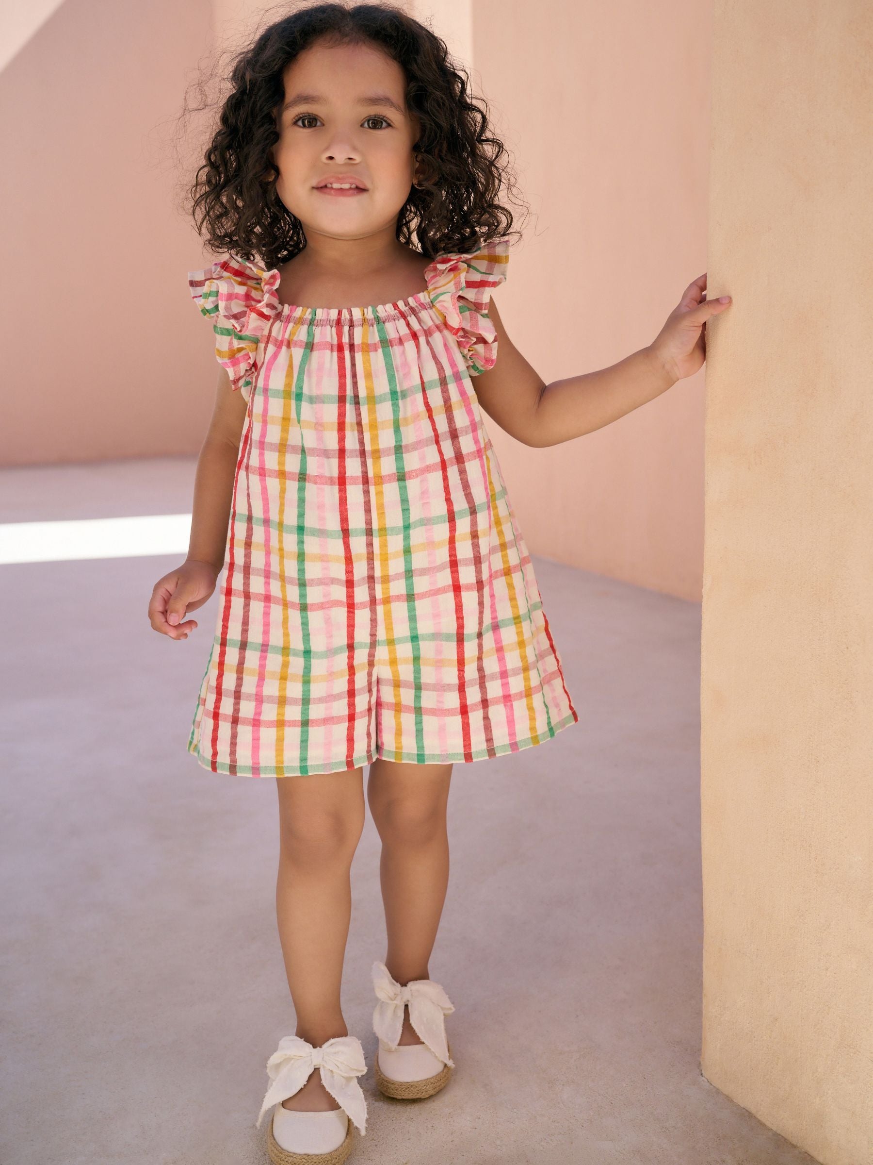 Rainbow Pull-On Playsuit (3mths-7yrs)