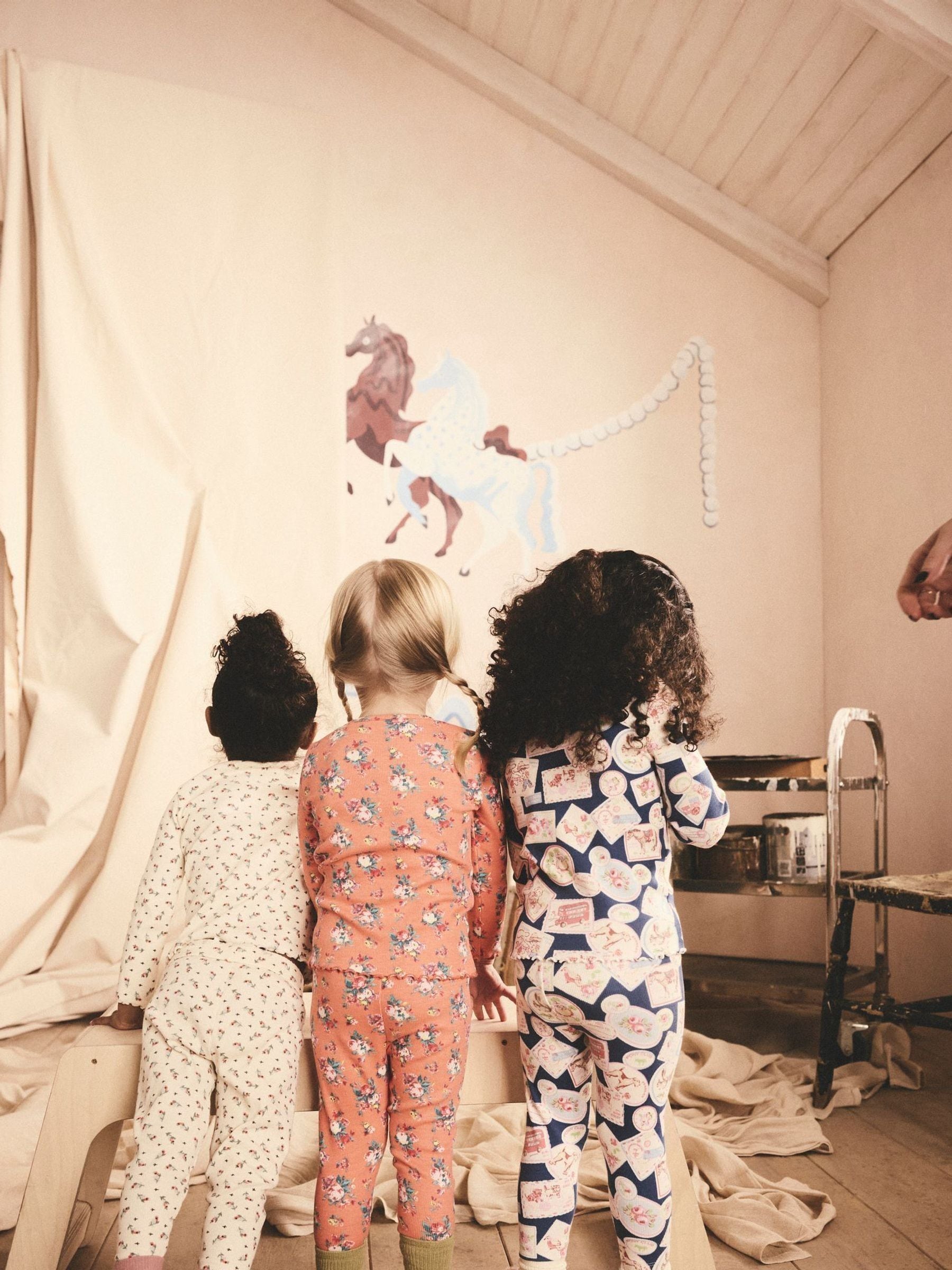 Cath Kidston Multicoloured Floral Leggings 3 Pack (3mths-7yrs)