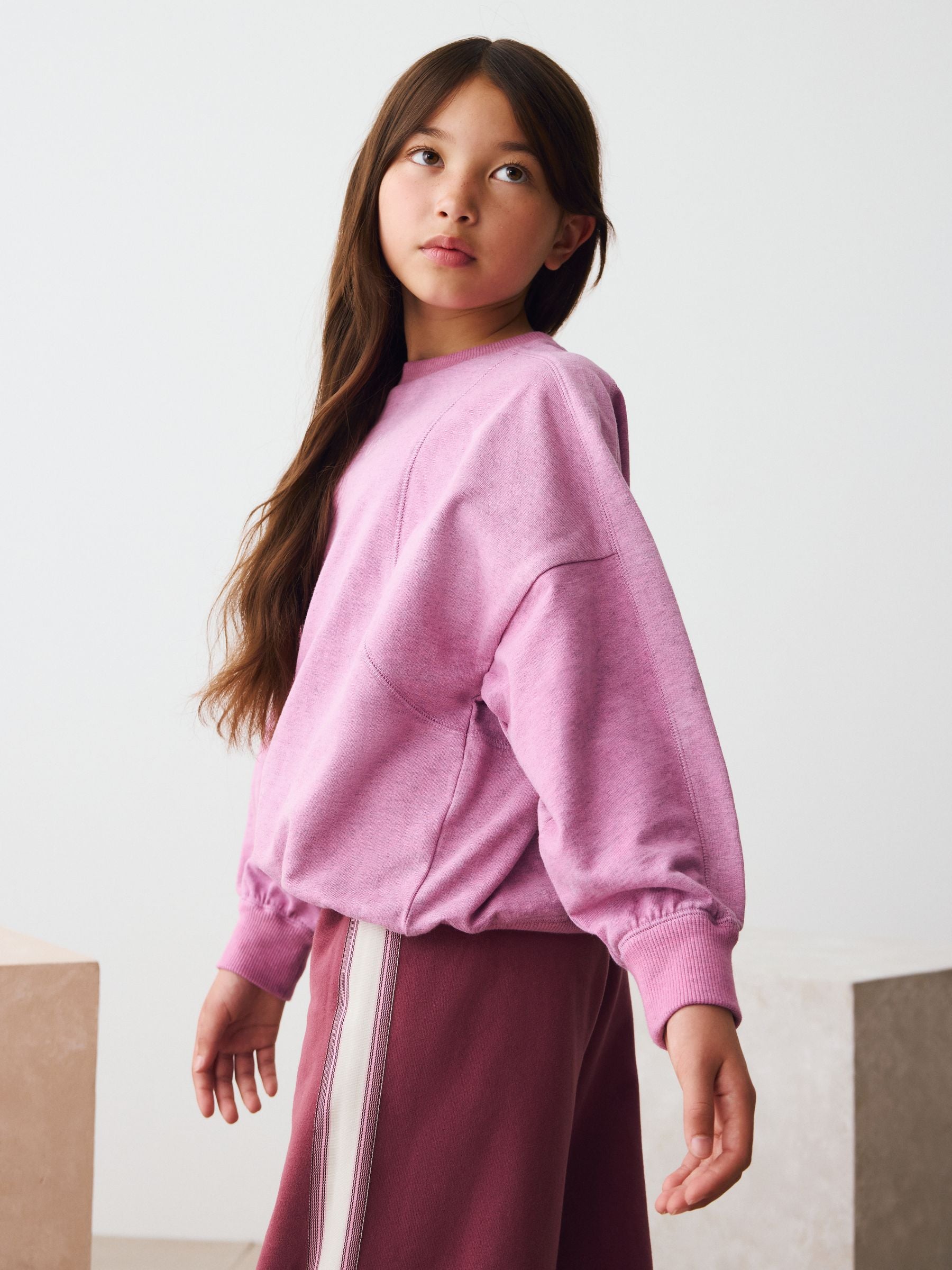 Purple Sports Club Sweatshirt (3-16yrs)