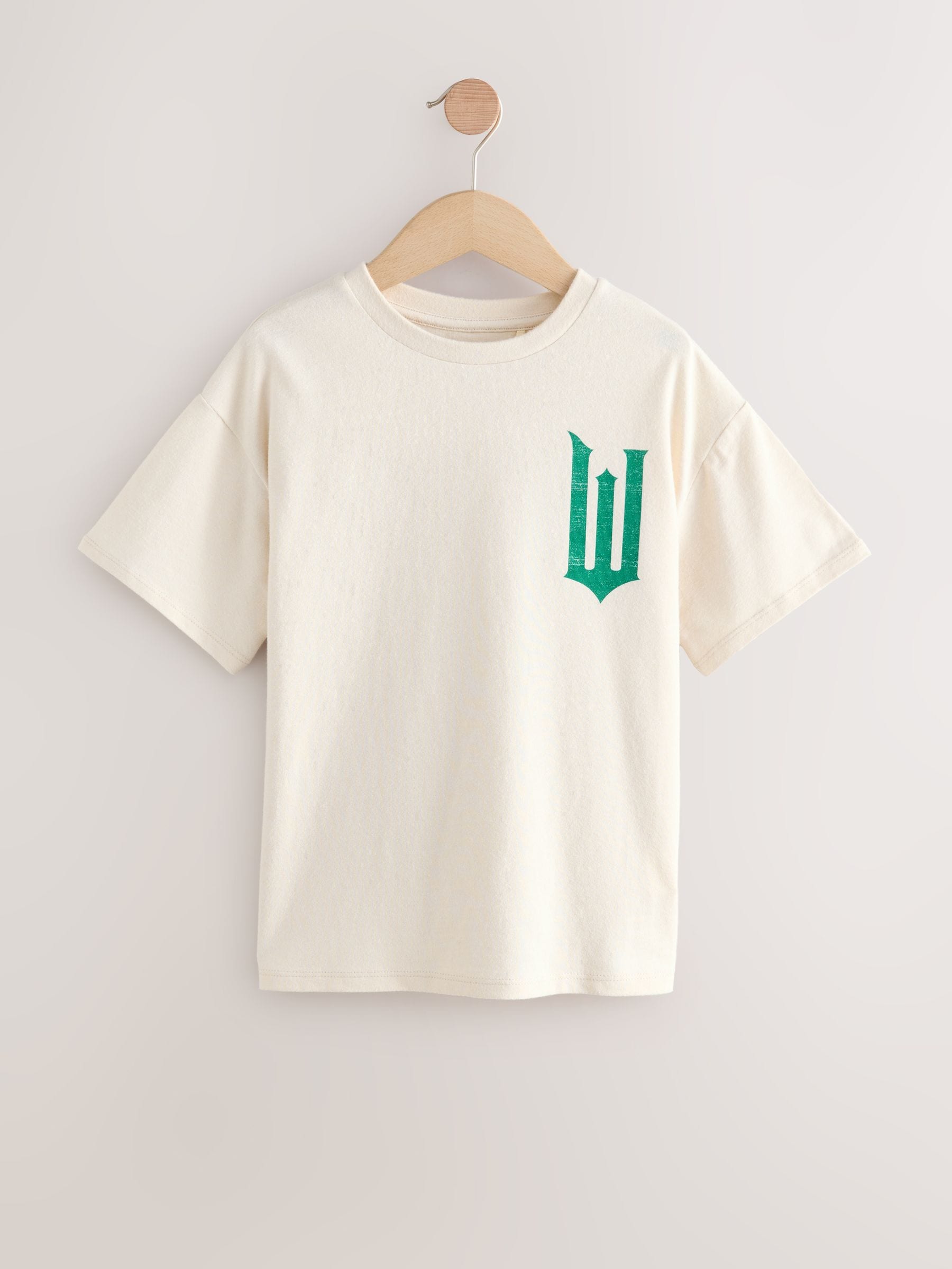 Cream/Pink/Green Wicked Oversized T-Shirt (3-16yrs)