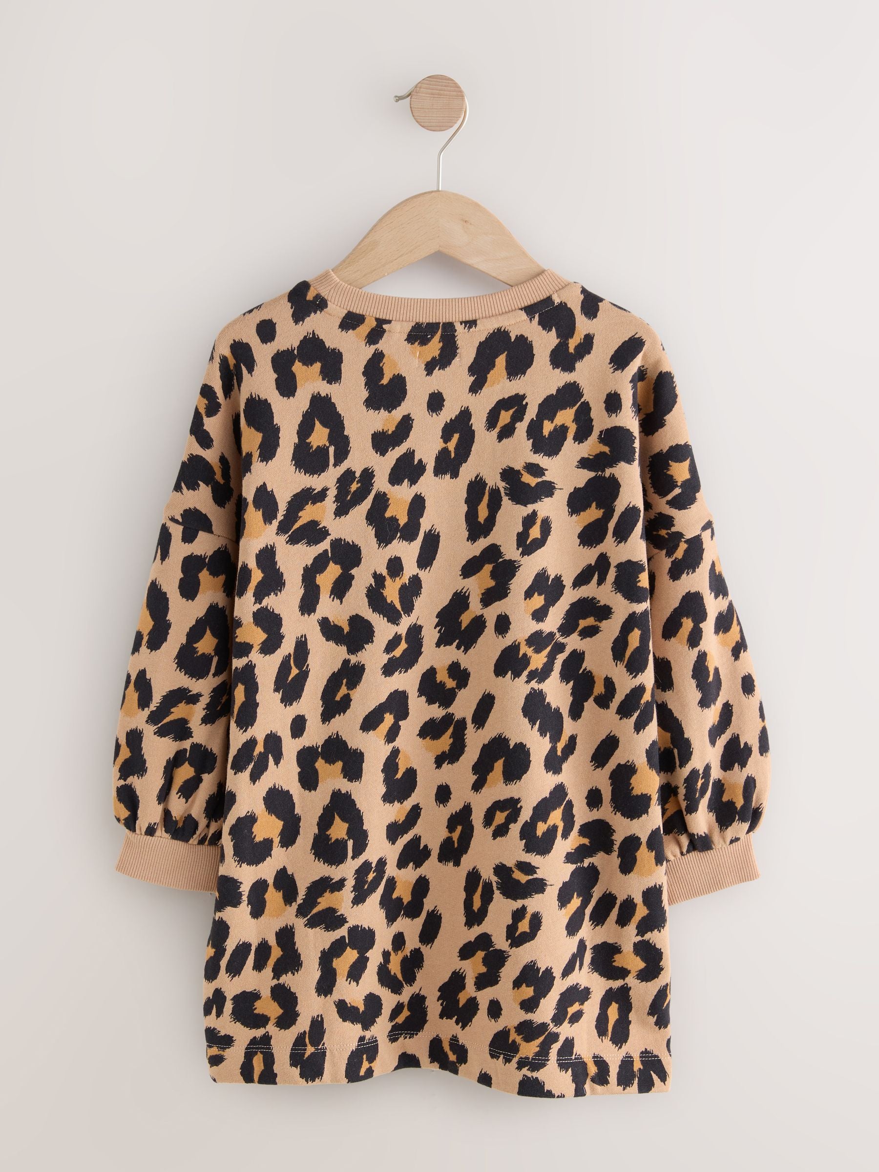 Animal Print Jumper Dress (3-16yrs)