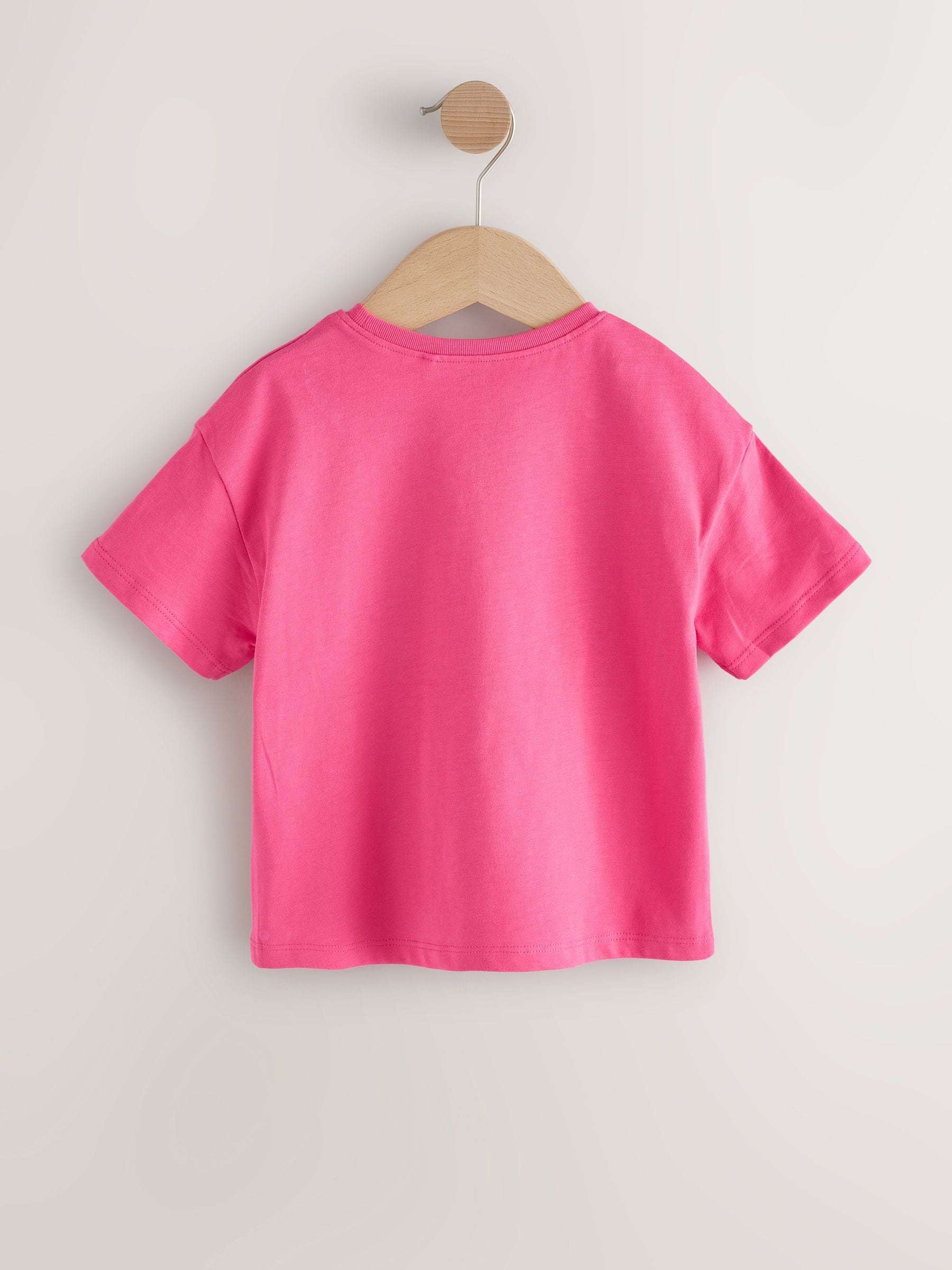 Pink Unicorn Short Sleeve T Shirt (3mths-7yrs)