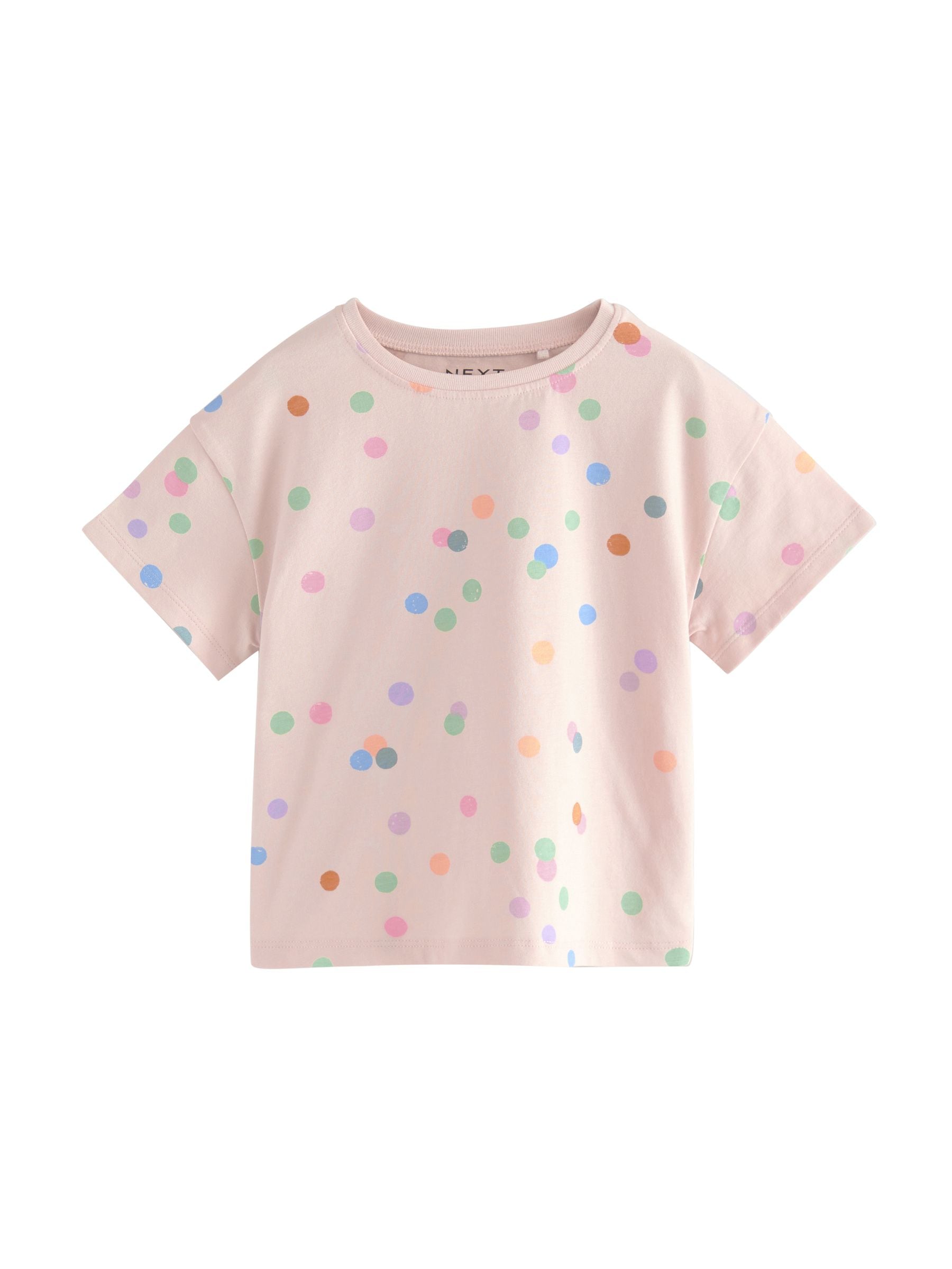 Rainbow Ladybird Tops 4 Pack (3mths-7yrs)