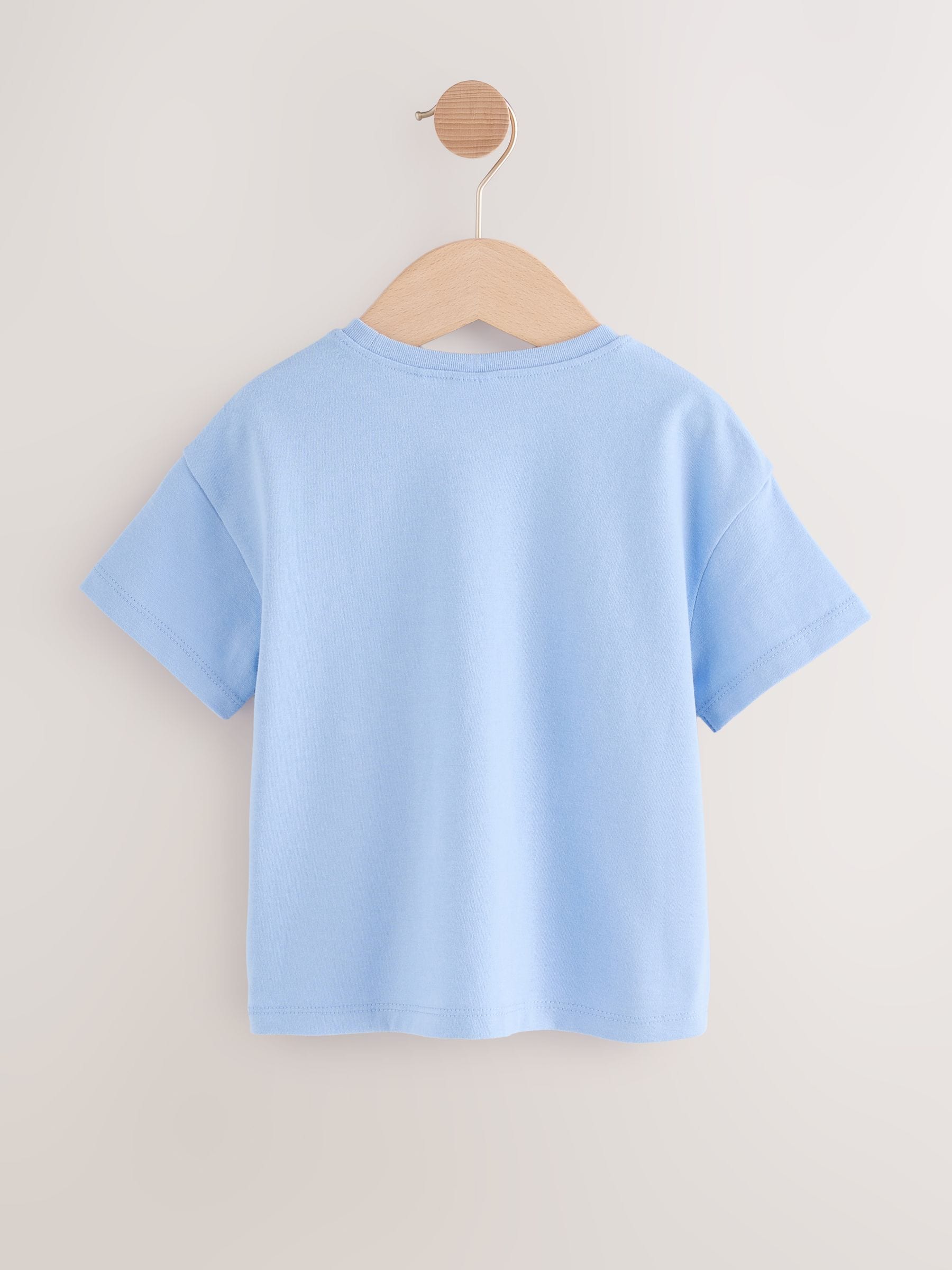 Blue Unicorn Short Sleeve T-Shirt (3mths-7yrs)