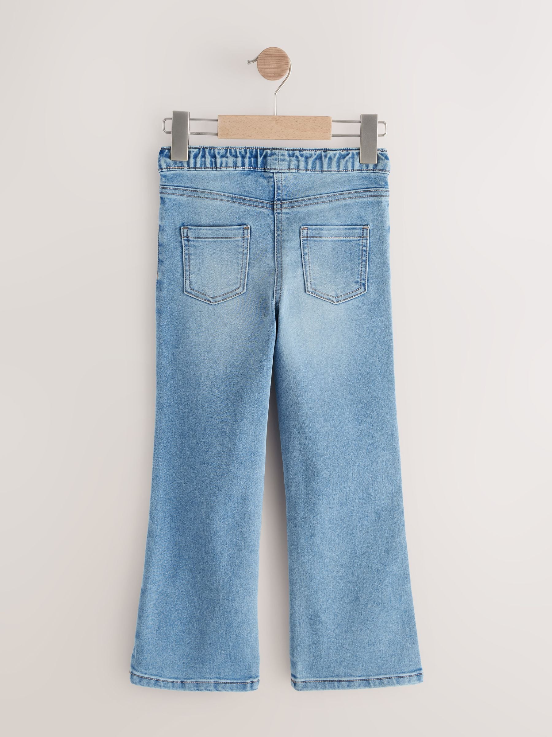 Light Blue Pullon Flare Jeans (3-16yrs)