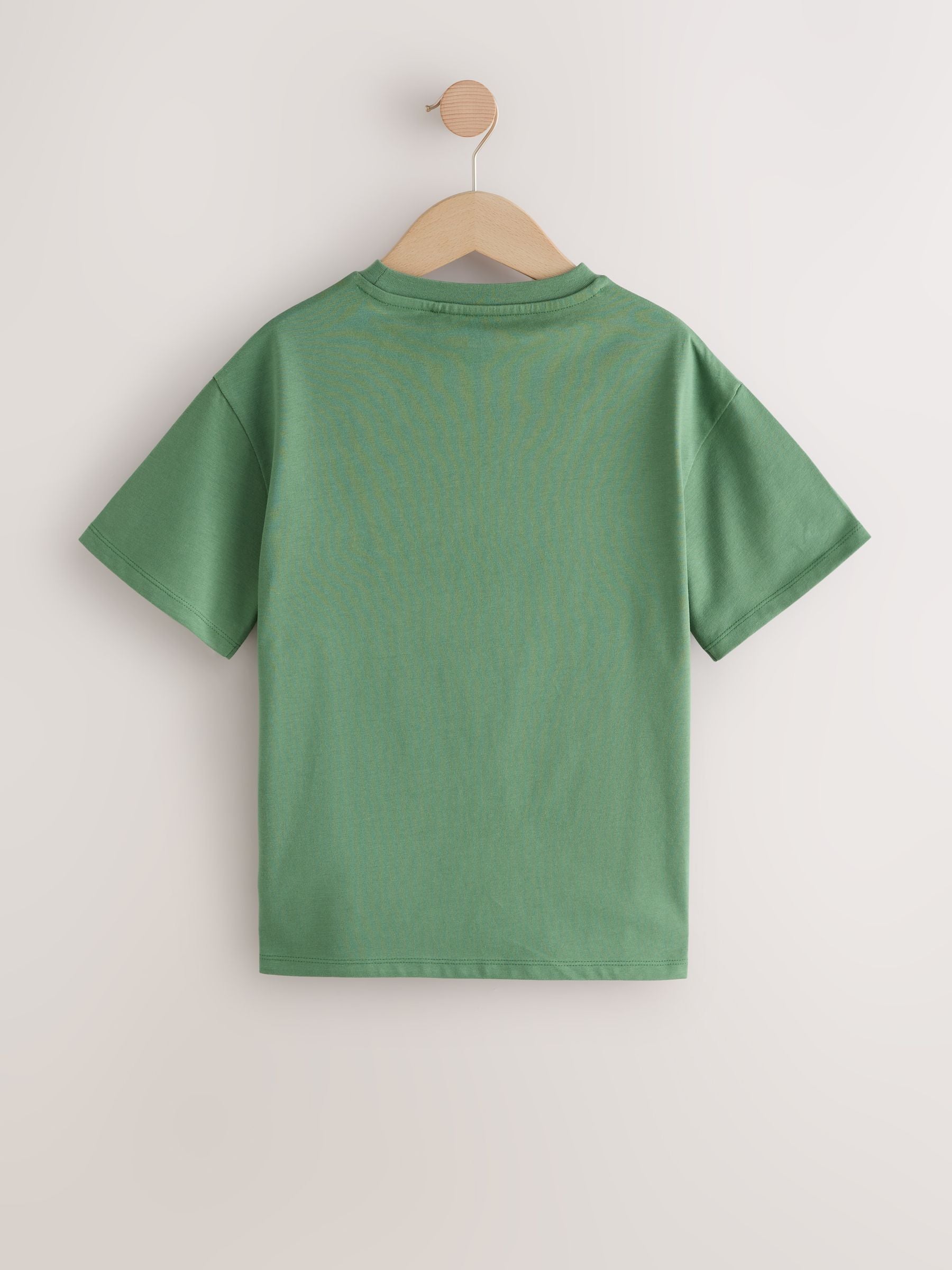 Green Avocado Oversized Graphic Print T-Shirt (3-16yrs)
